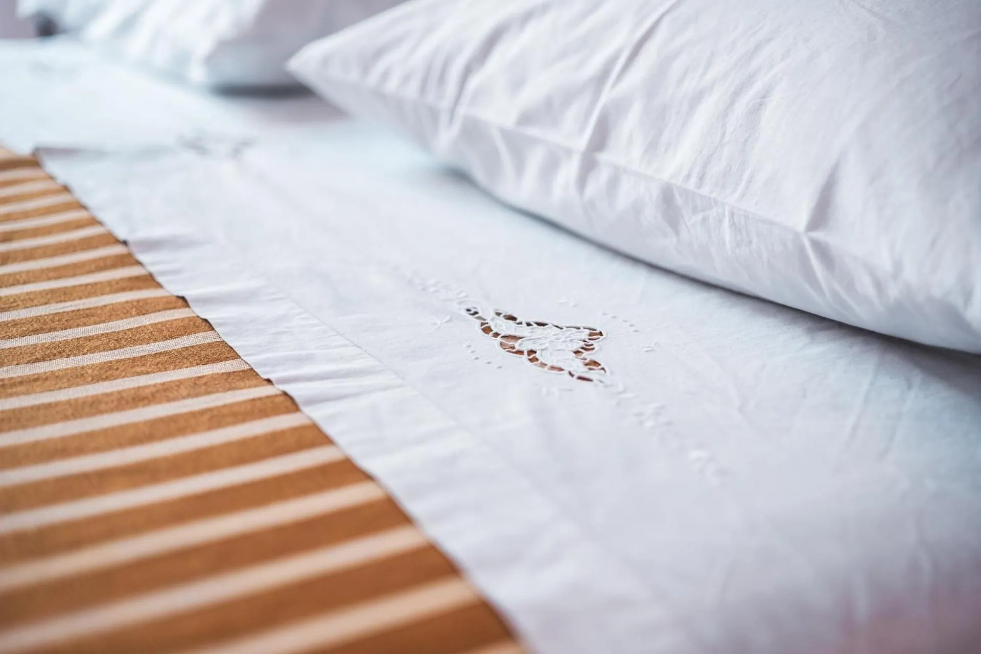 Bed in Relais Palazzo Vaglio