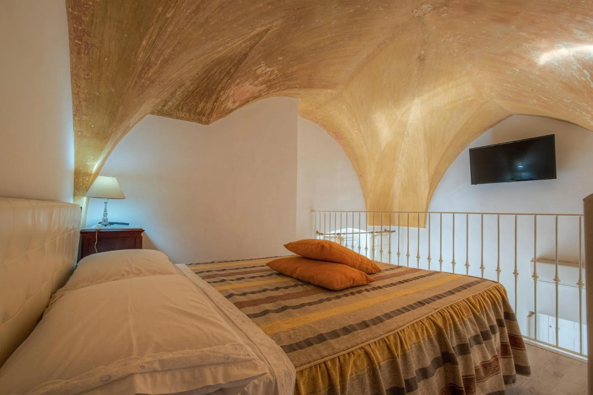 Bed in Relais Palazzo Vaglio