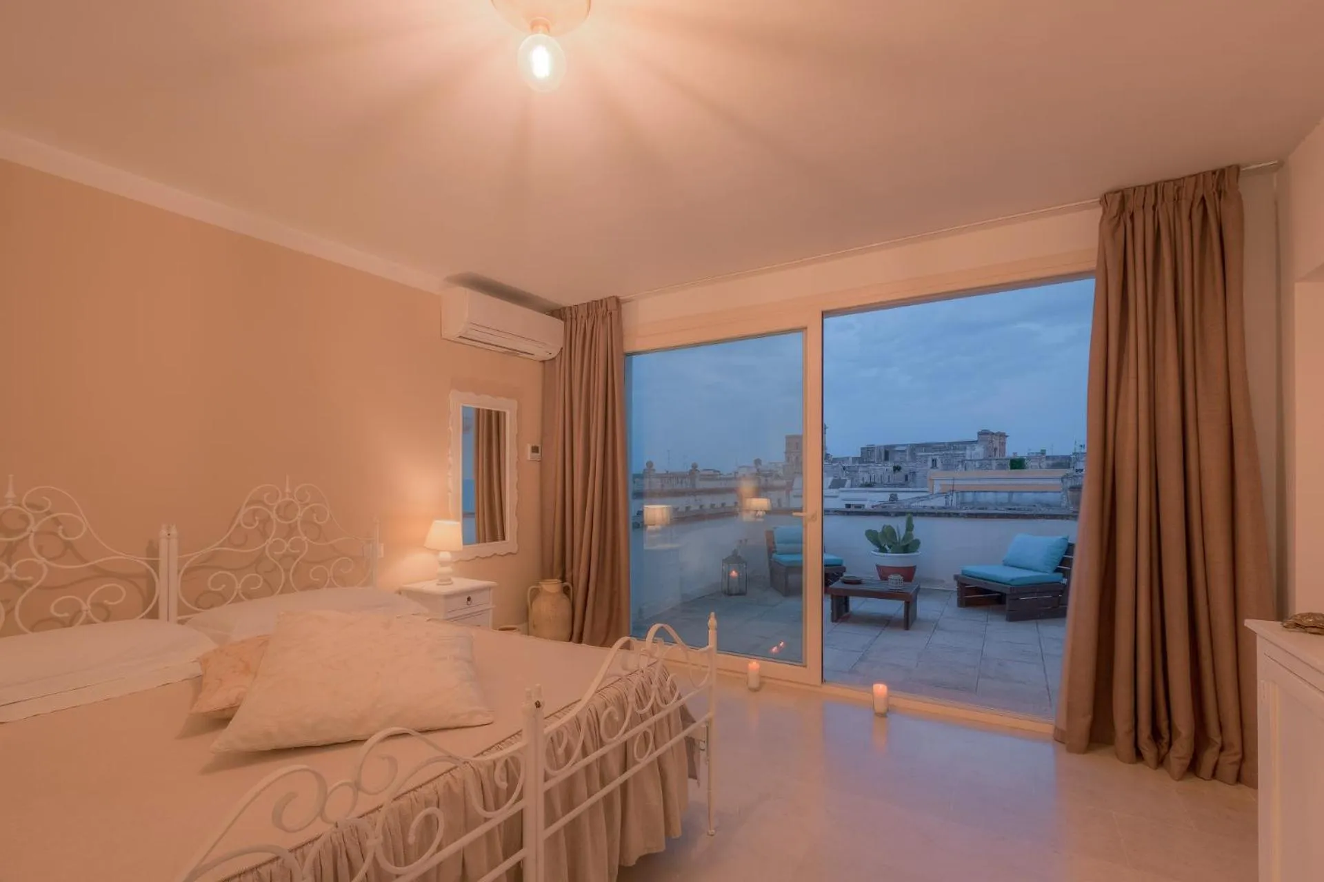 Bed in Relais Palazzo Vaglio