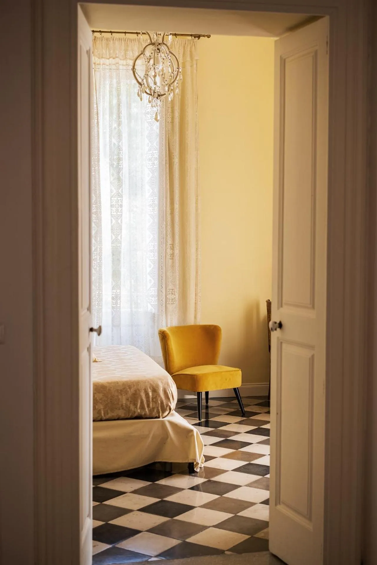 Bed in Relais Palazzo Vaglio