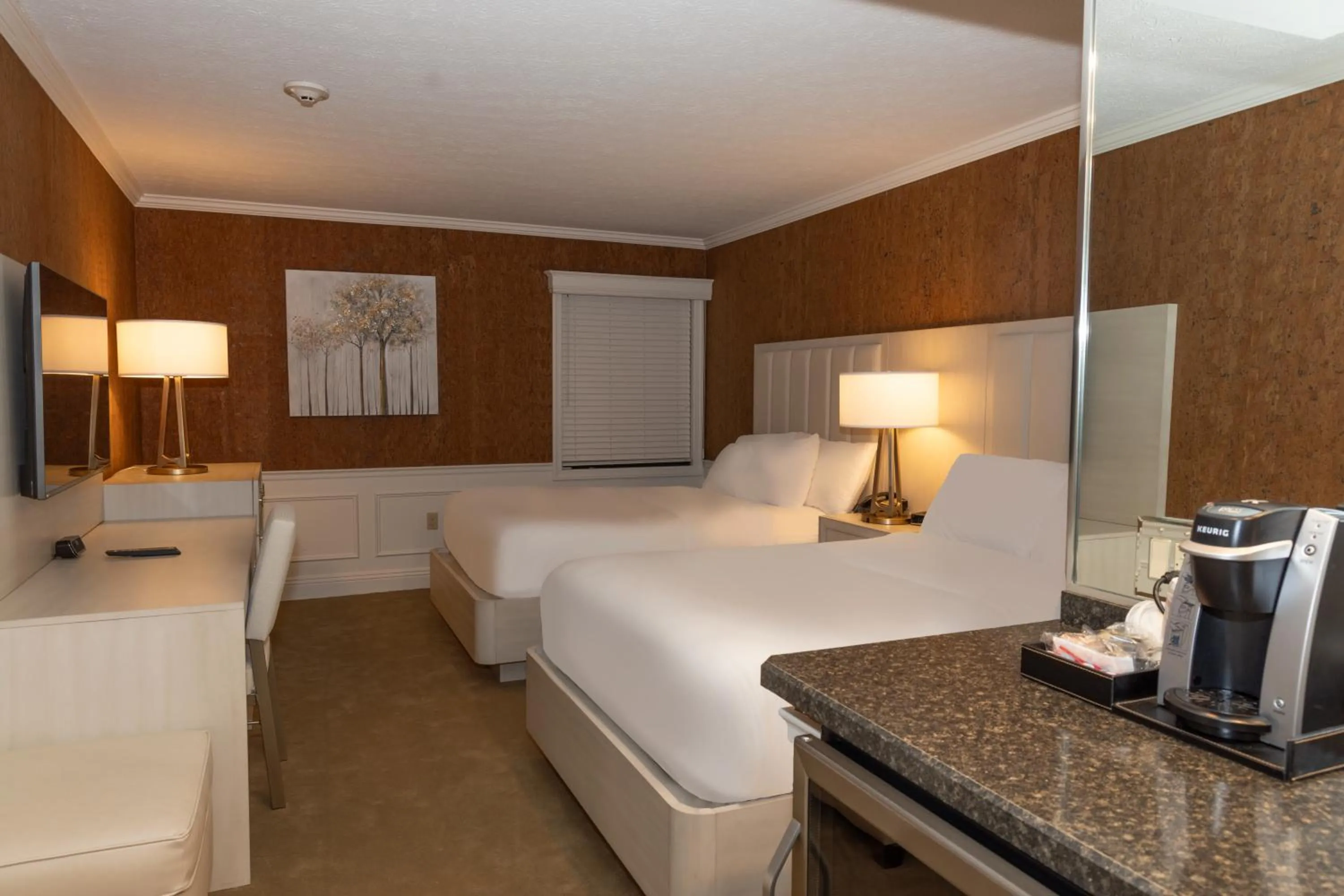 Bed in The Grand Resort