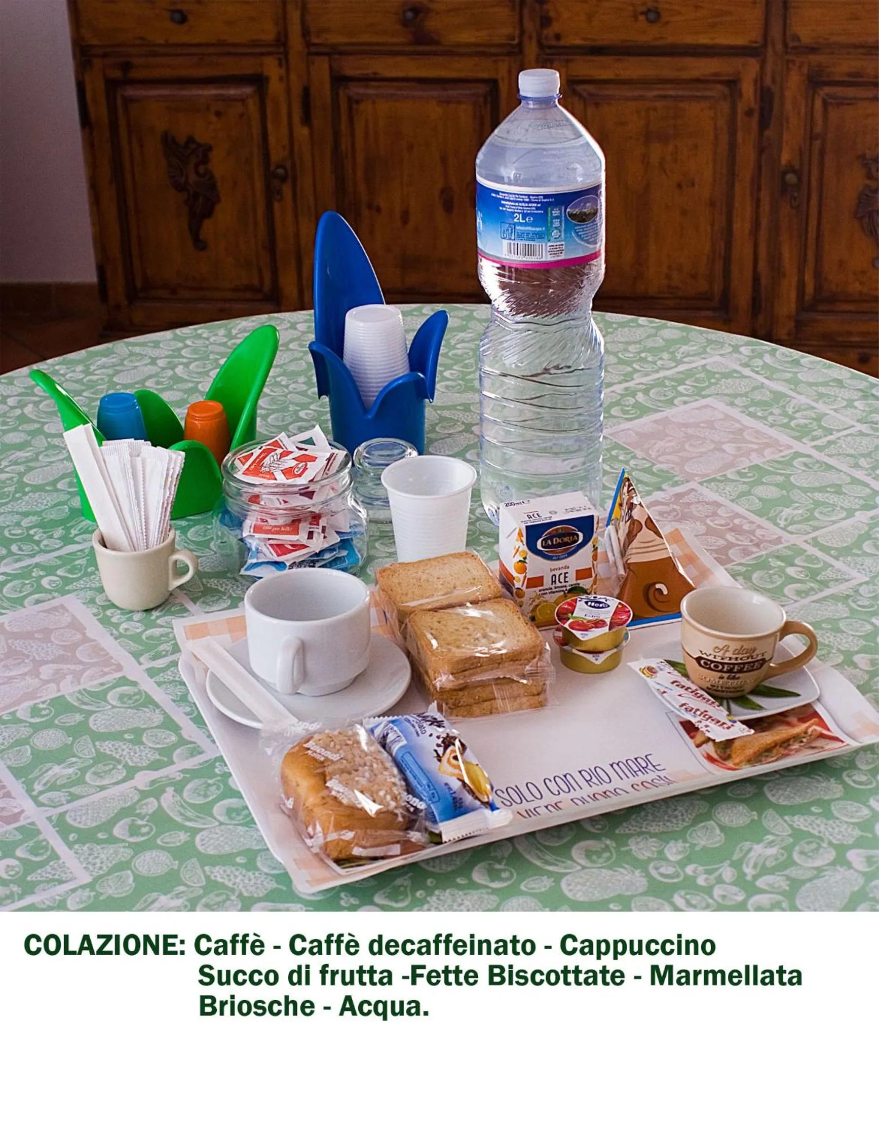 Food in La Luna nel Pozzo