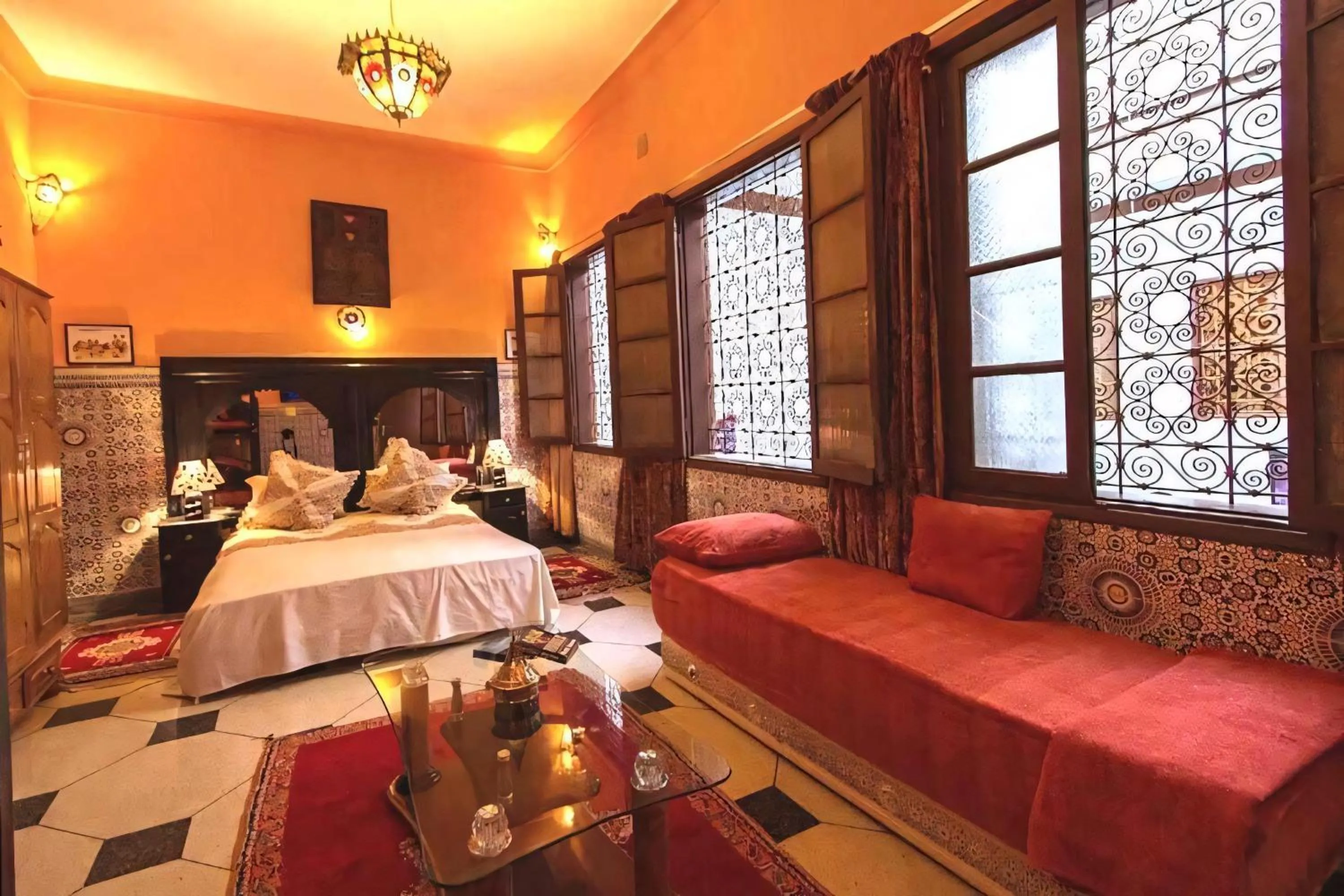 View (from property/room), Bed in Dar Ahl Tadla