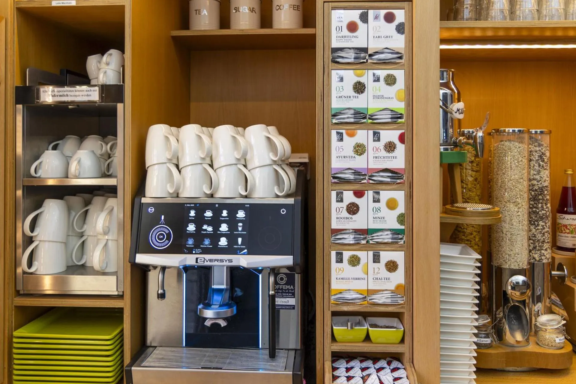 Breakfast in Apartmenthaus Burgenheimat in Rhens bei Koblenz