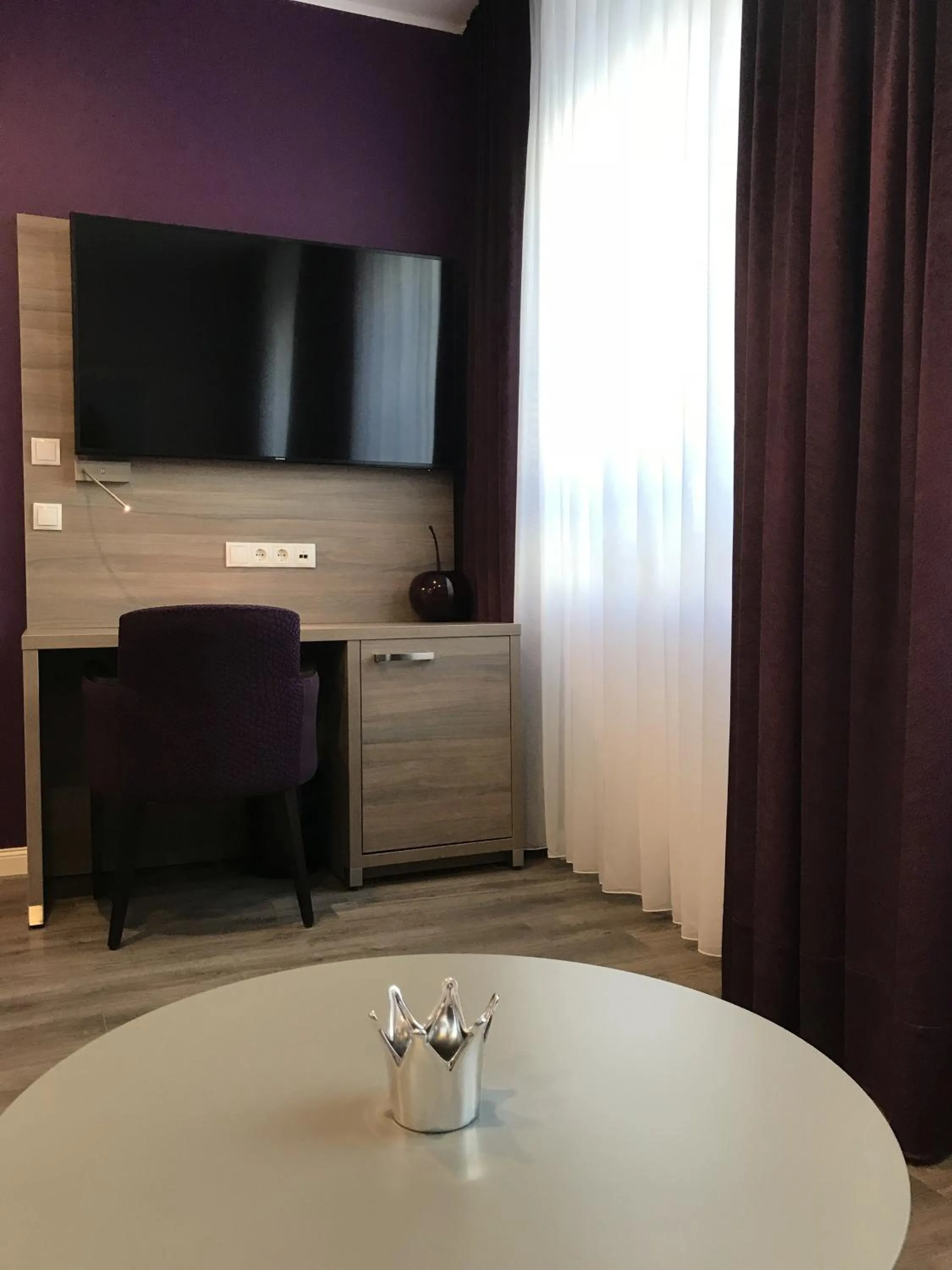 Living room in Apartmenthaus Burgenheimat in Rhens bei Koblenz