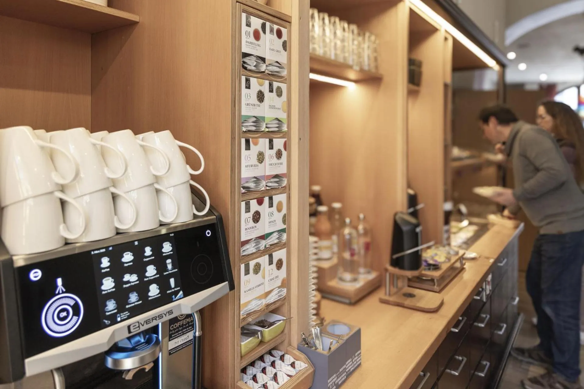 Breakfast in Apartmenthaus Burgenheimat in Rhens bei Koblenz