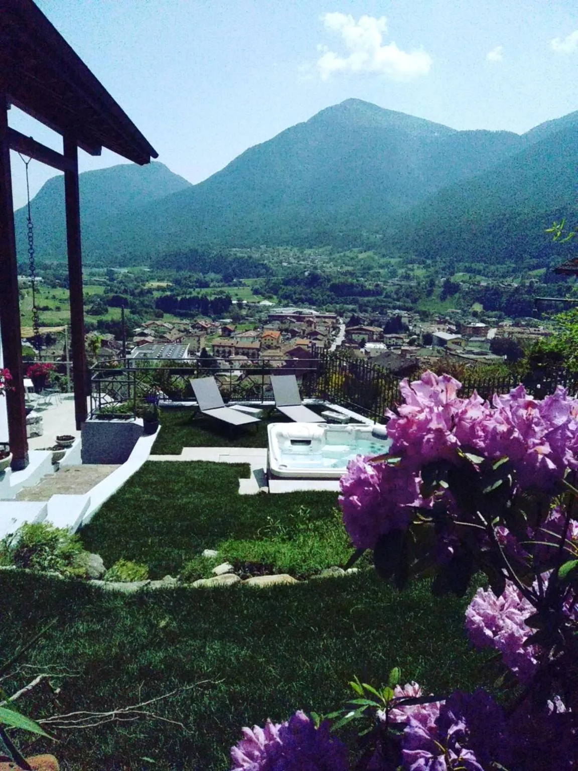 Garden view in SaMeCà
