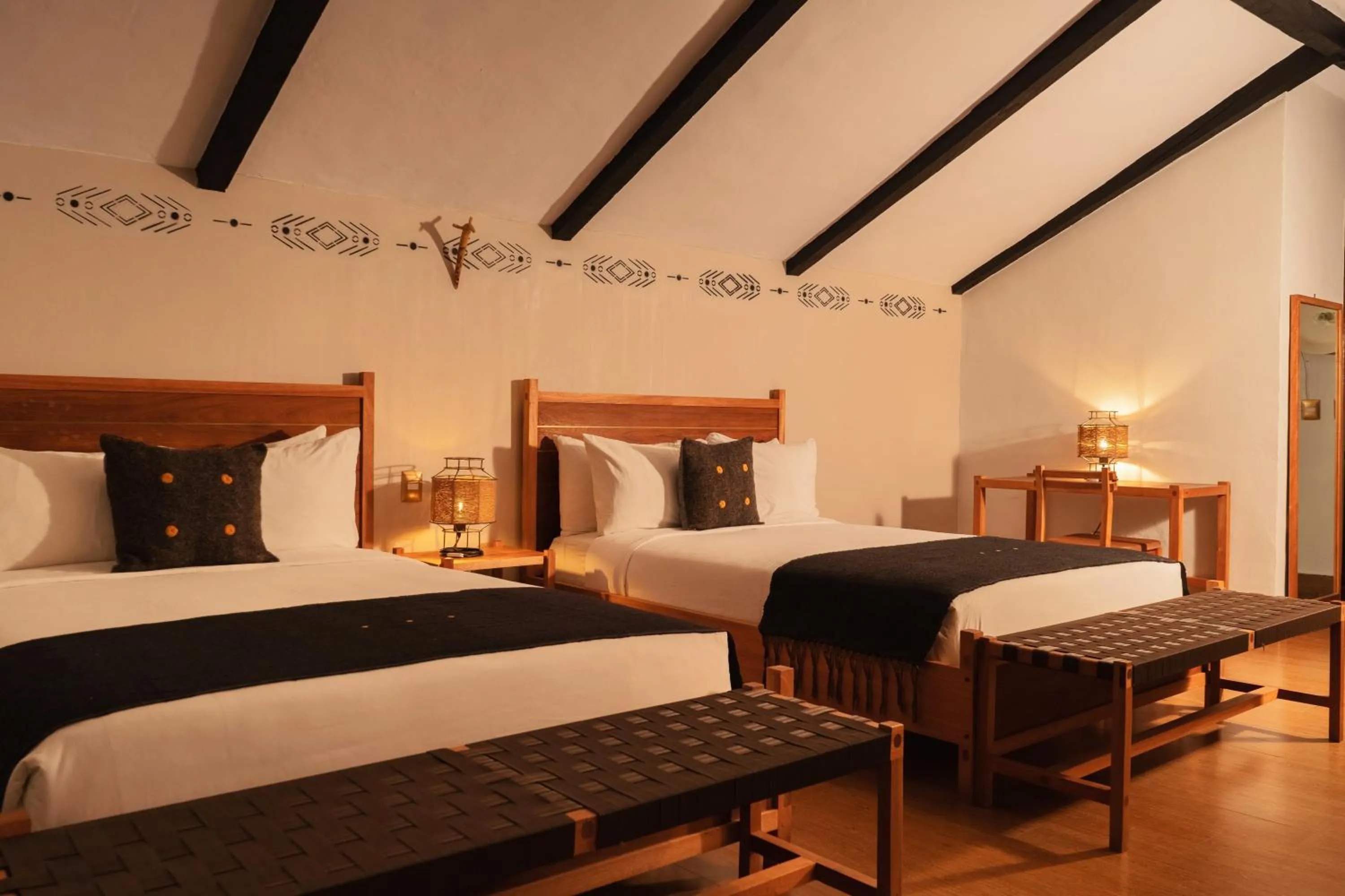 Photo of the whole room, Bed in Sombra del Agua