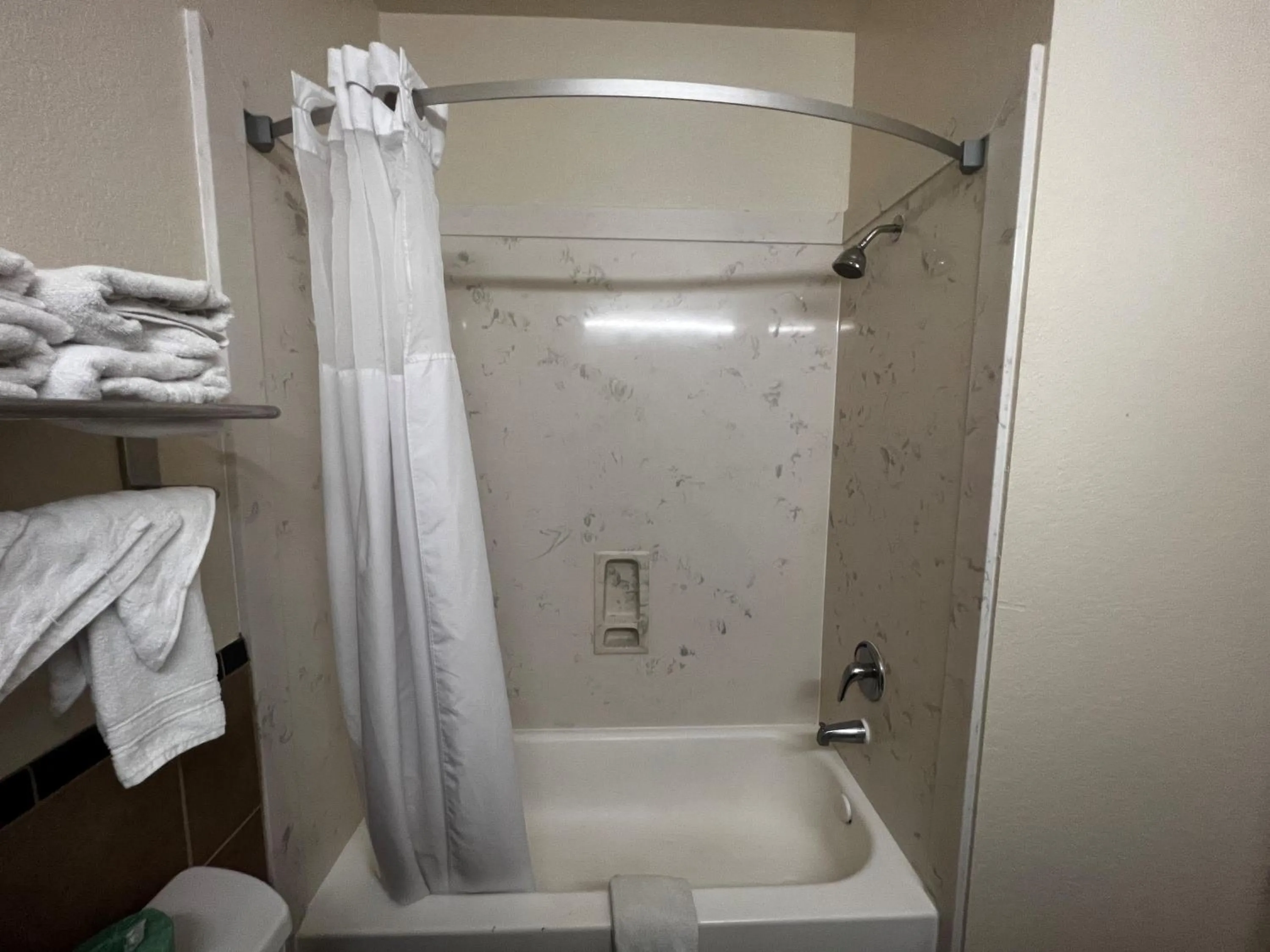 Bathroom in Super 8 by Wyndham Brookshire TX