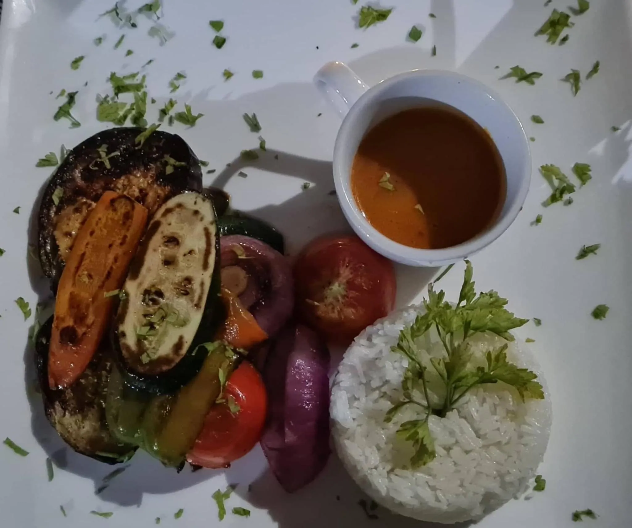 Food close-up in Mount Zion Lodge