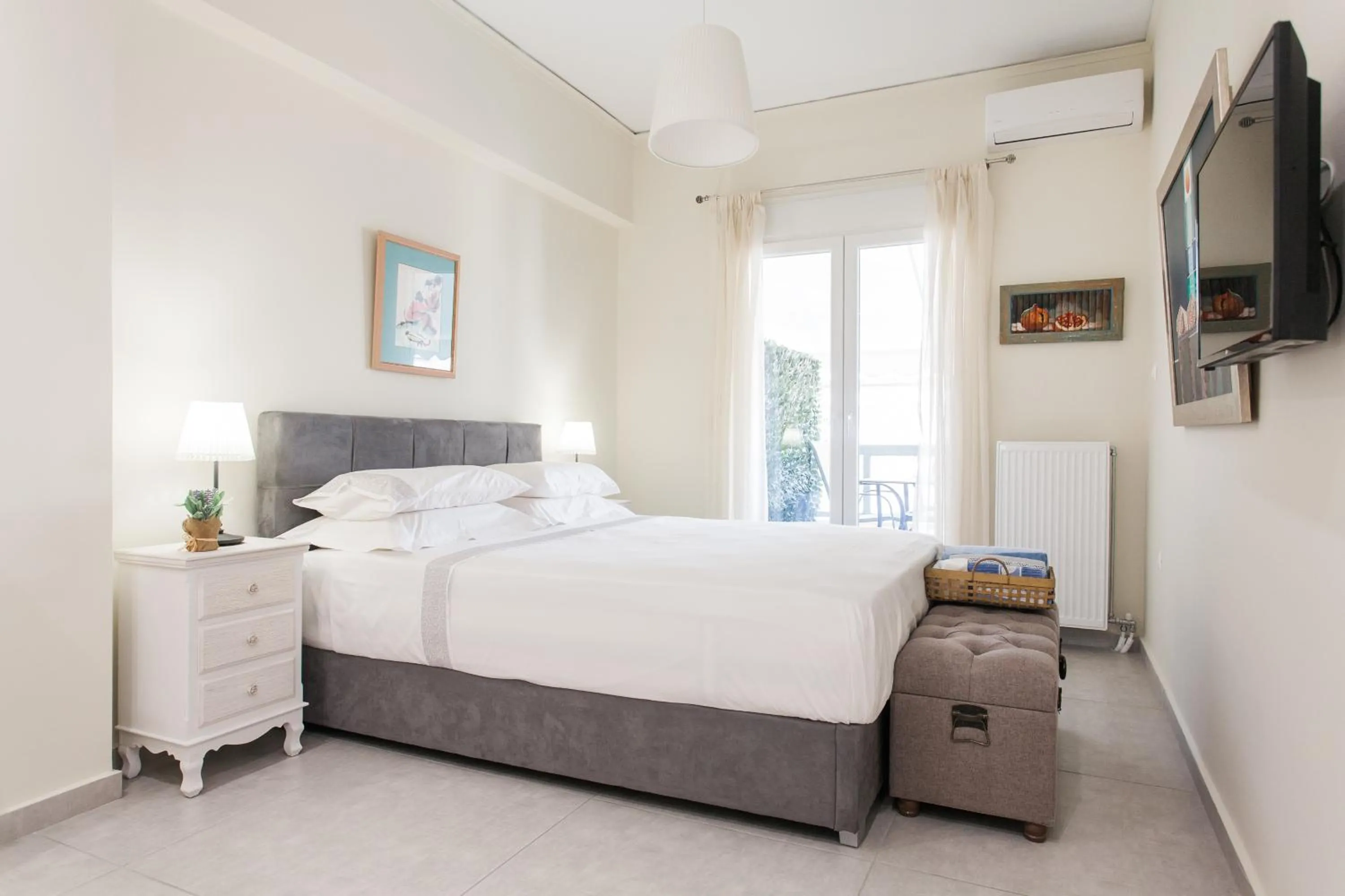 Bedroom, Bed in Athens Homes