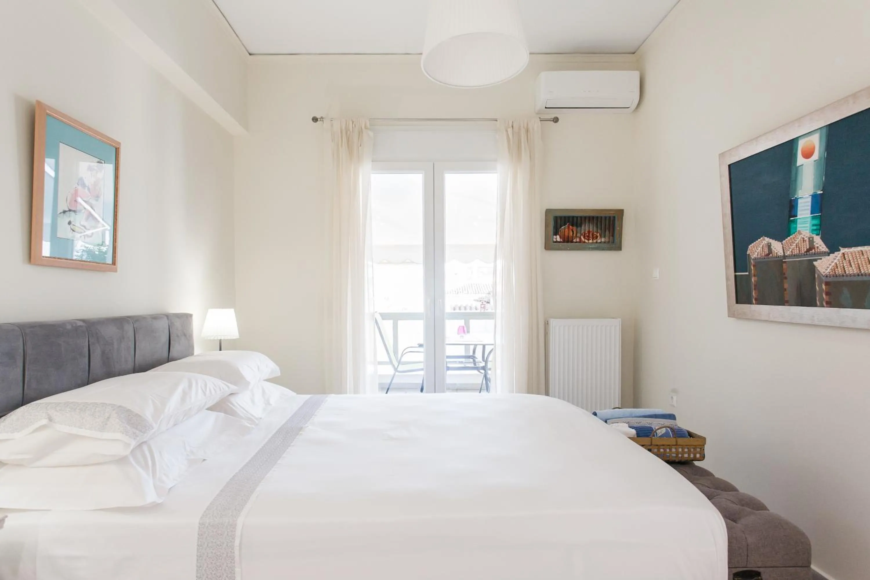 Bedroom, Bed in Athens Homes