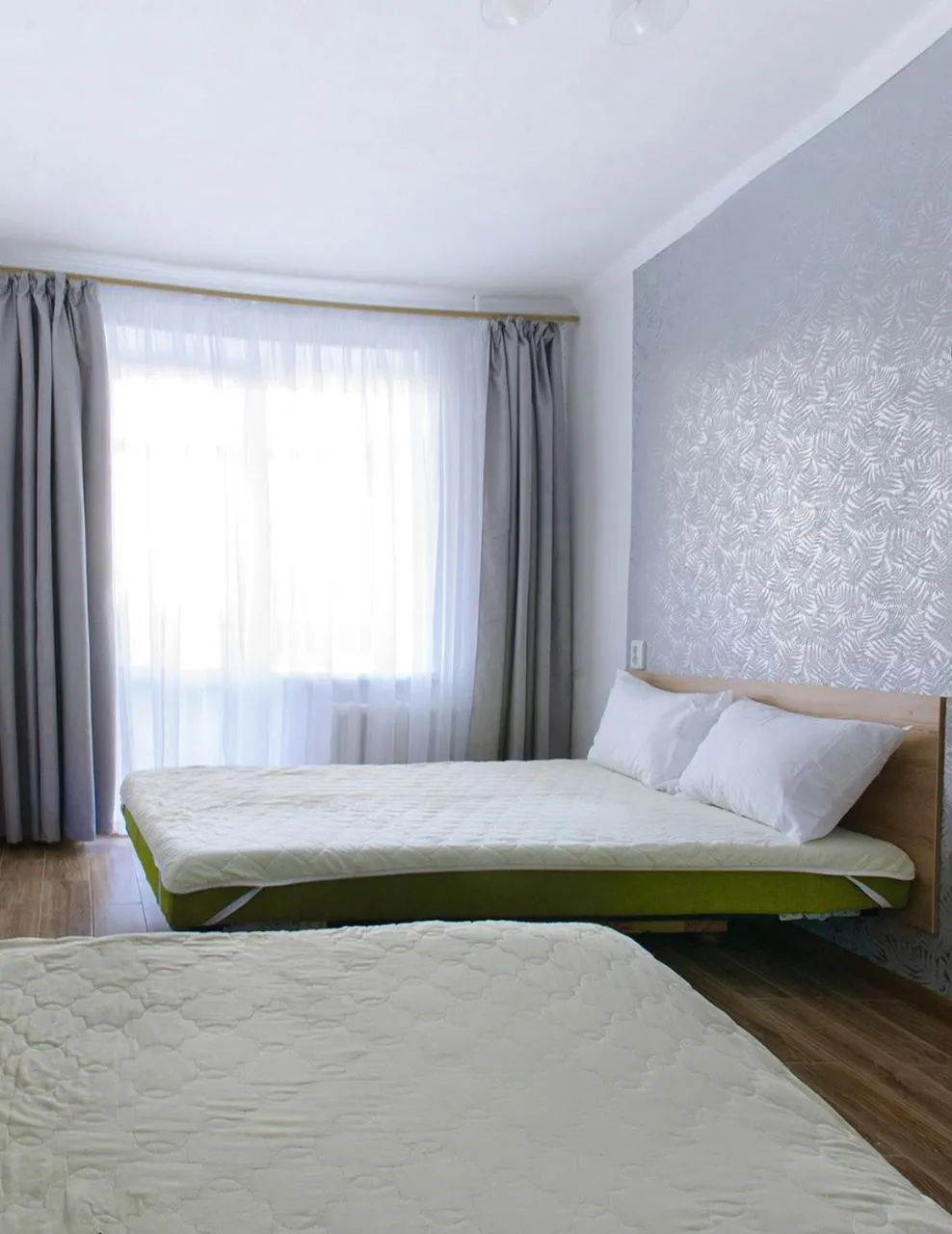 bunk bed, Bed in Scandinavian Poltava Apartments with 2 rooms, 3 beds 1 sofa