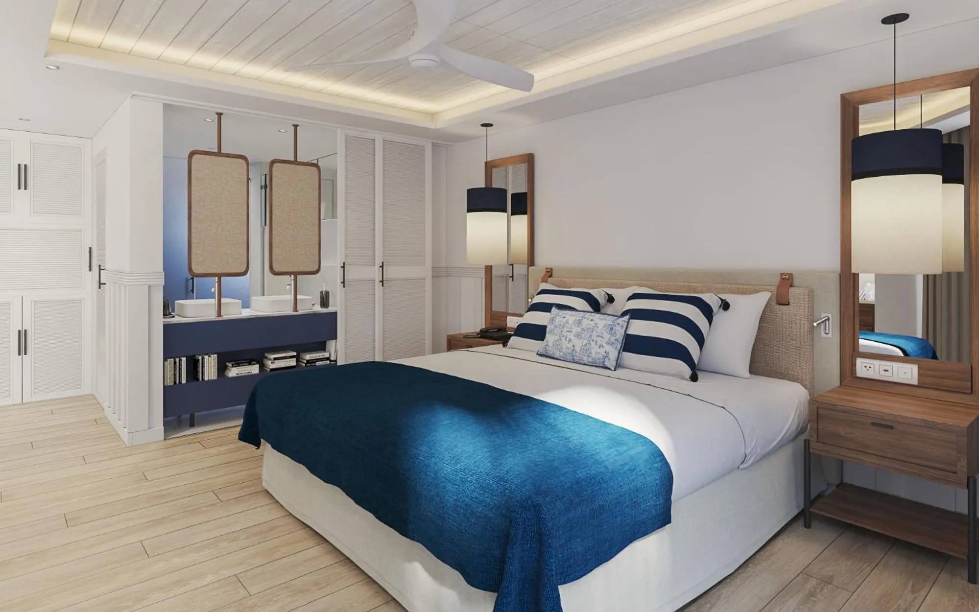 Bedroom, Bed in Secrets Saint Lucia Resort & Spa - All Inclusive