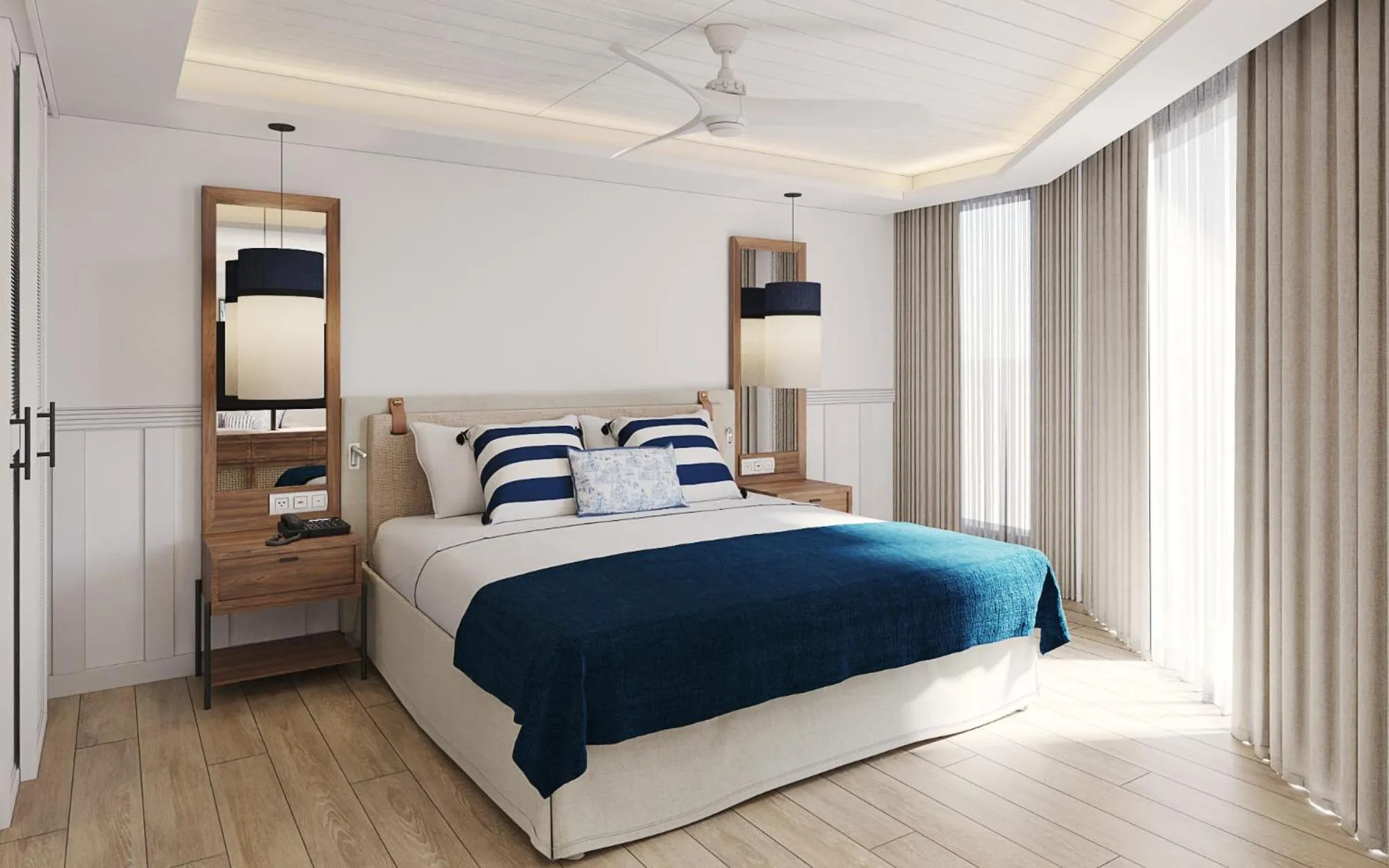 Bedroom, Bed in Secrets Saint Lucia Resort & Spa - All Inclusive