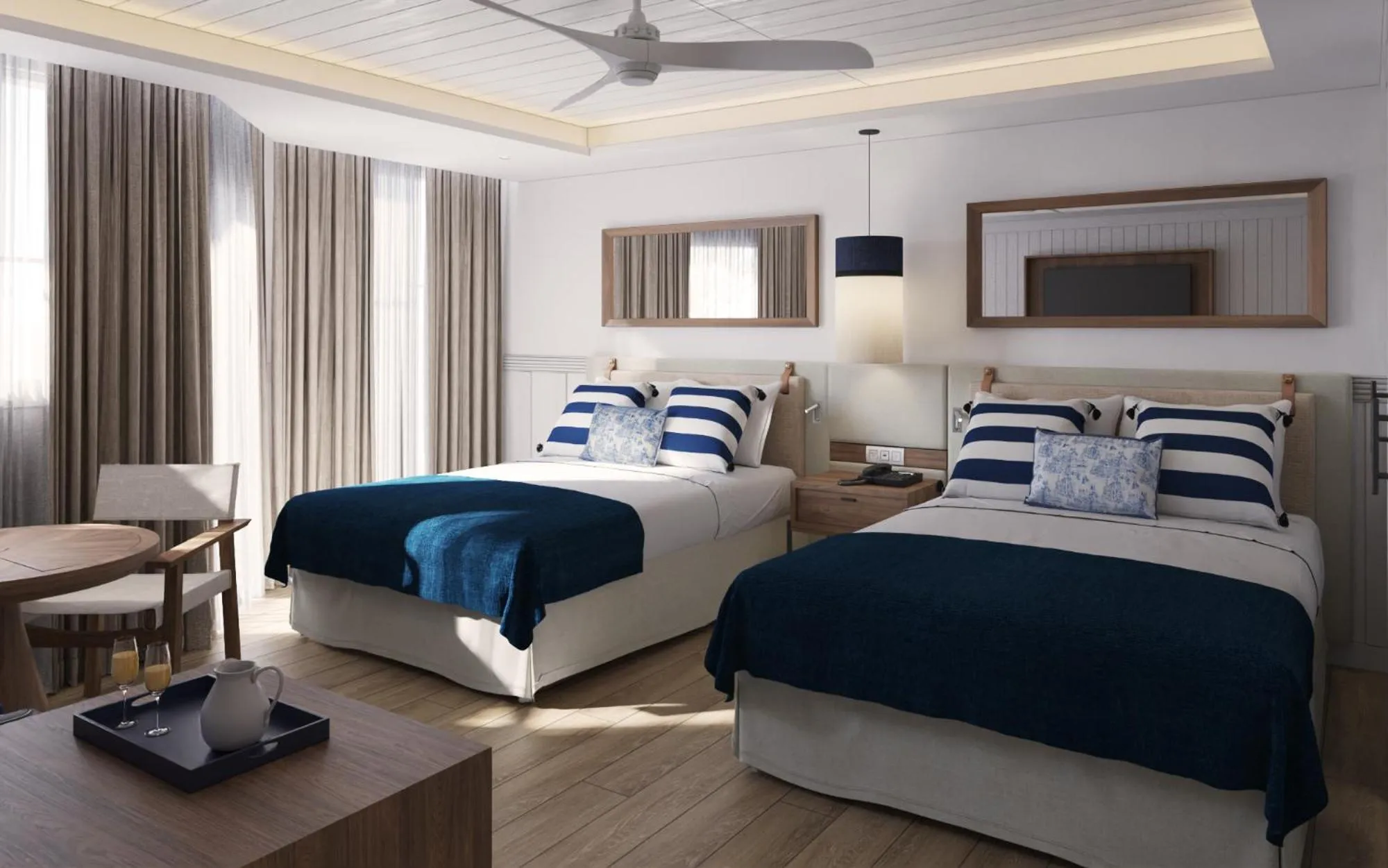 Bedroom, Bed in Secrets Saint Lucia Resort & Spa - All Inclusive