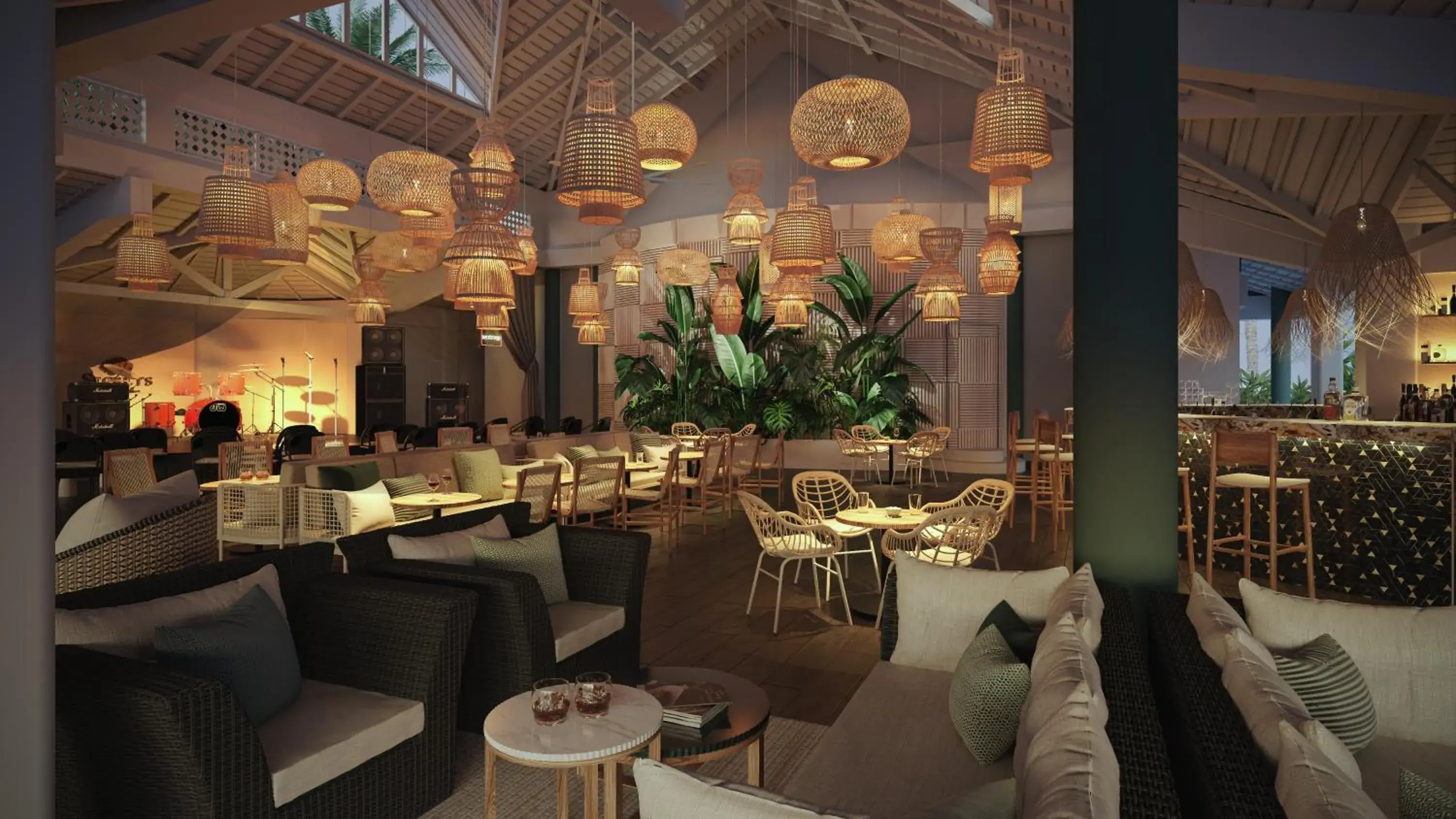 Lounge or bar in Secrets Saint Lucia Resort & Spa - All Inclusive Lounge or bar in Secrets Saint Lucia Resort & Spa - All Inclusive