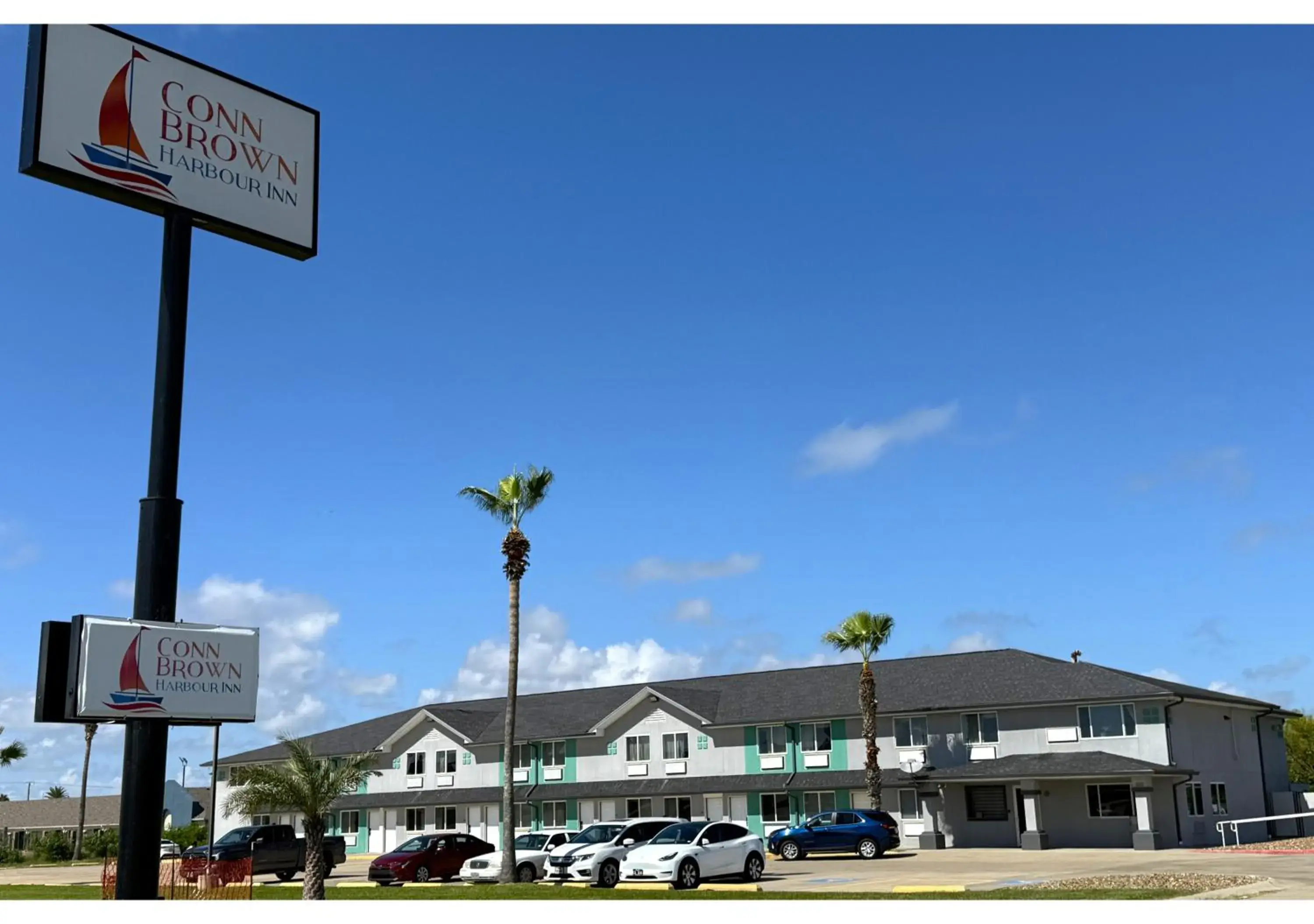 Facade/entrance in Conn Brown Harbour Inn Aransas Pass Corpus Christi Facade/entrance in Conn Brown Harbour Inn Aransas Pass Corpus Christi