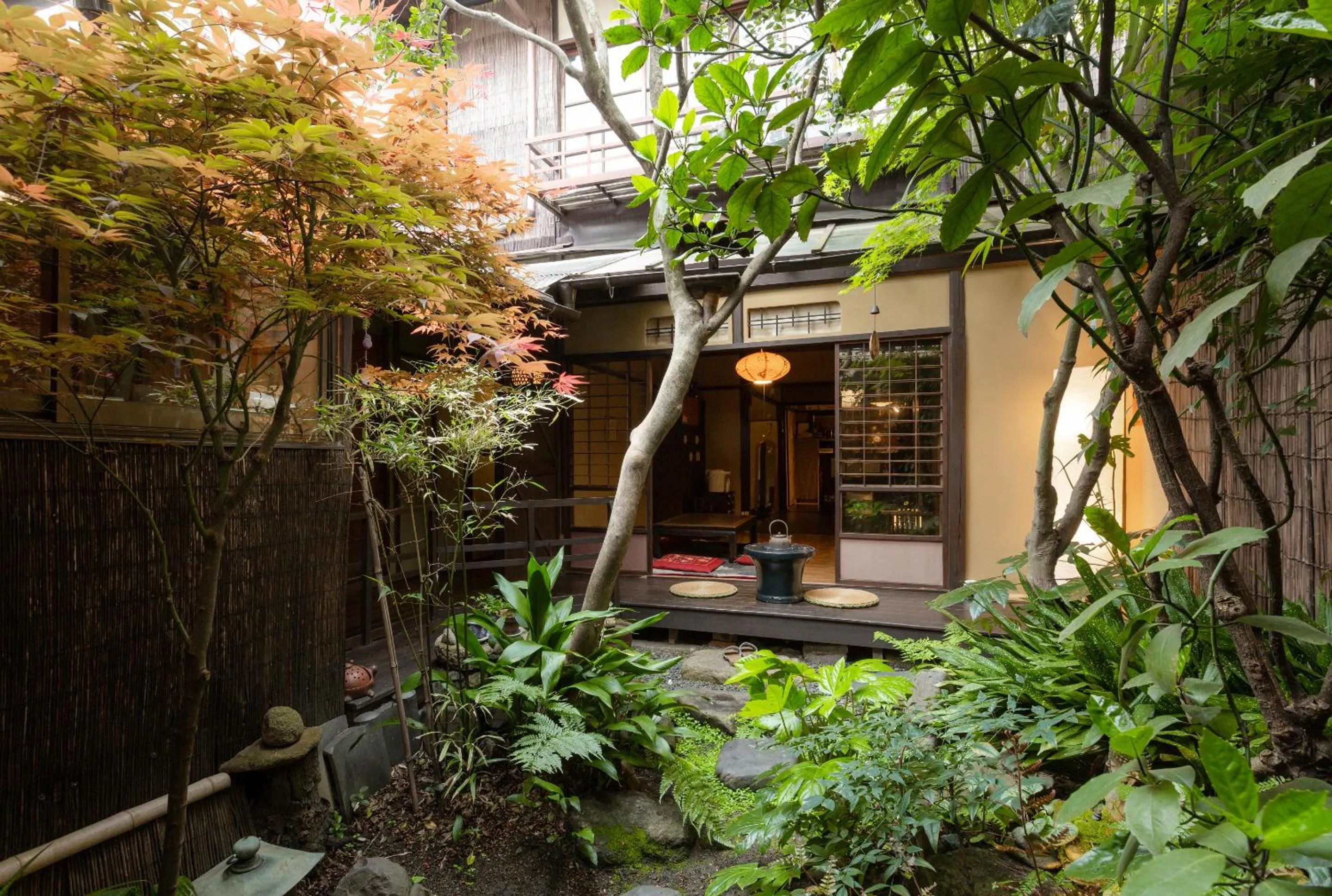 Garden in Guest House Waraku-An