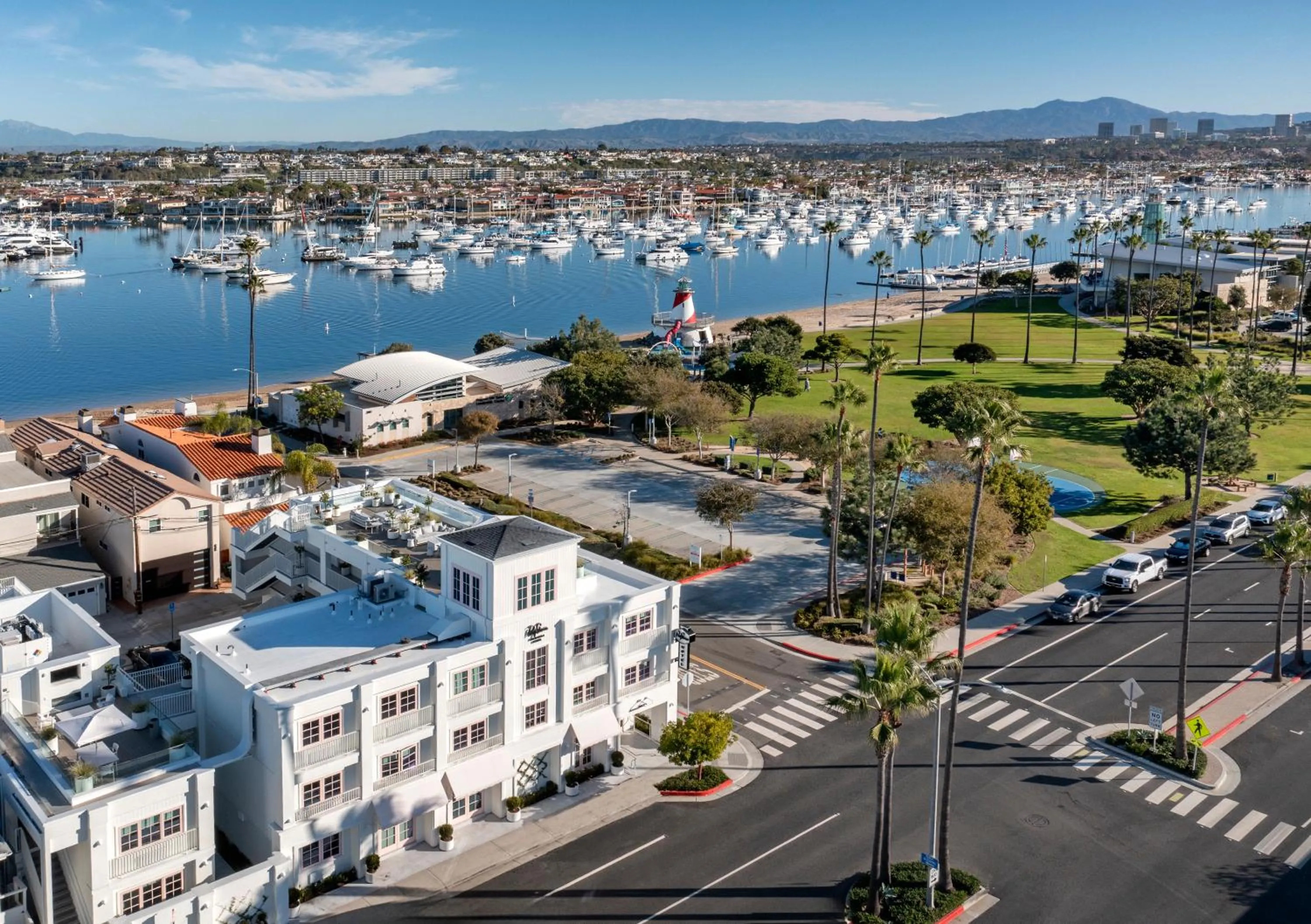 Bird's eye view in Bay Shores Peninsula Hotel