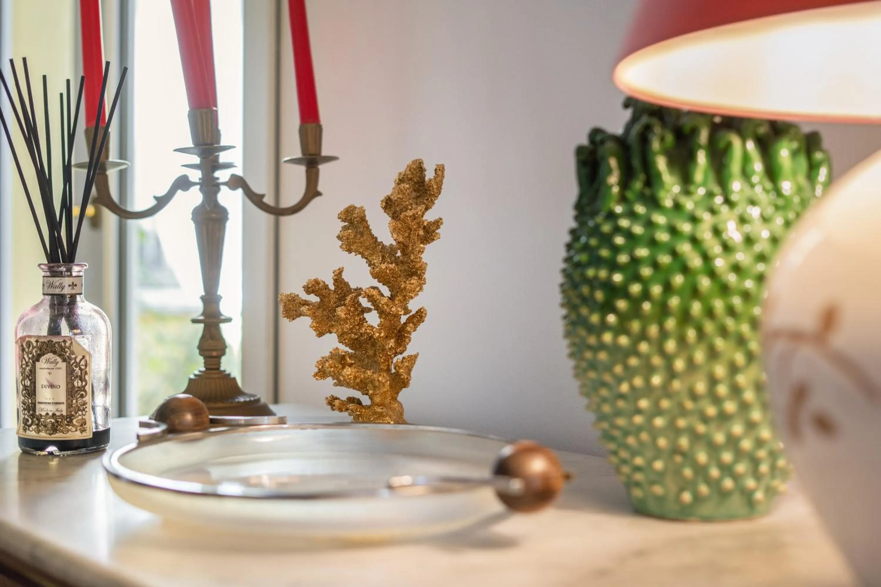 Decorative detail in Relais La Lanterne