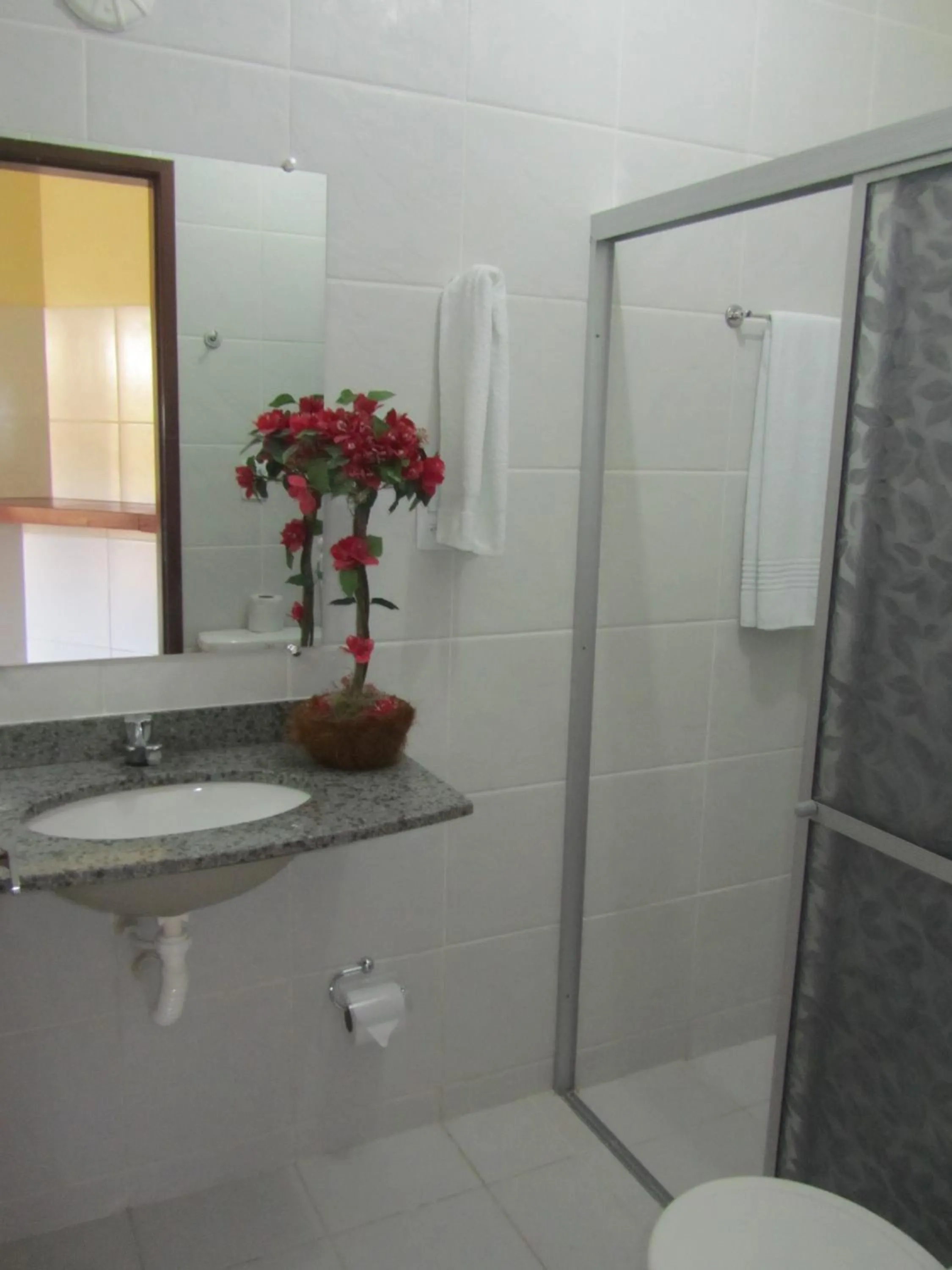 Bathroom in Pousada Corais do Sul