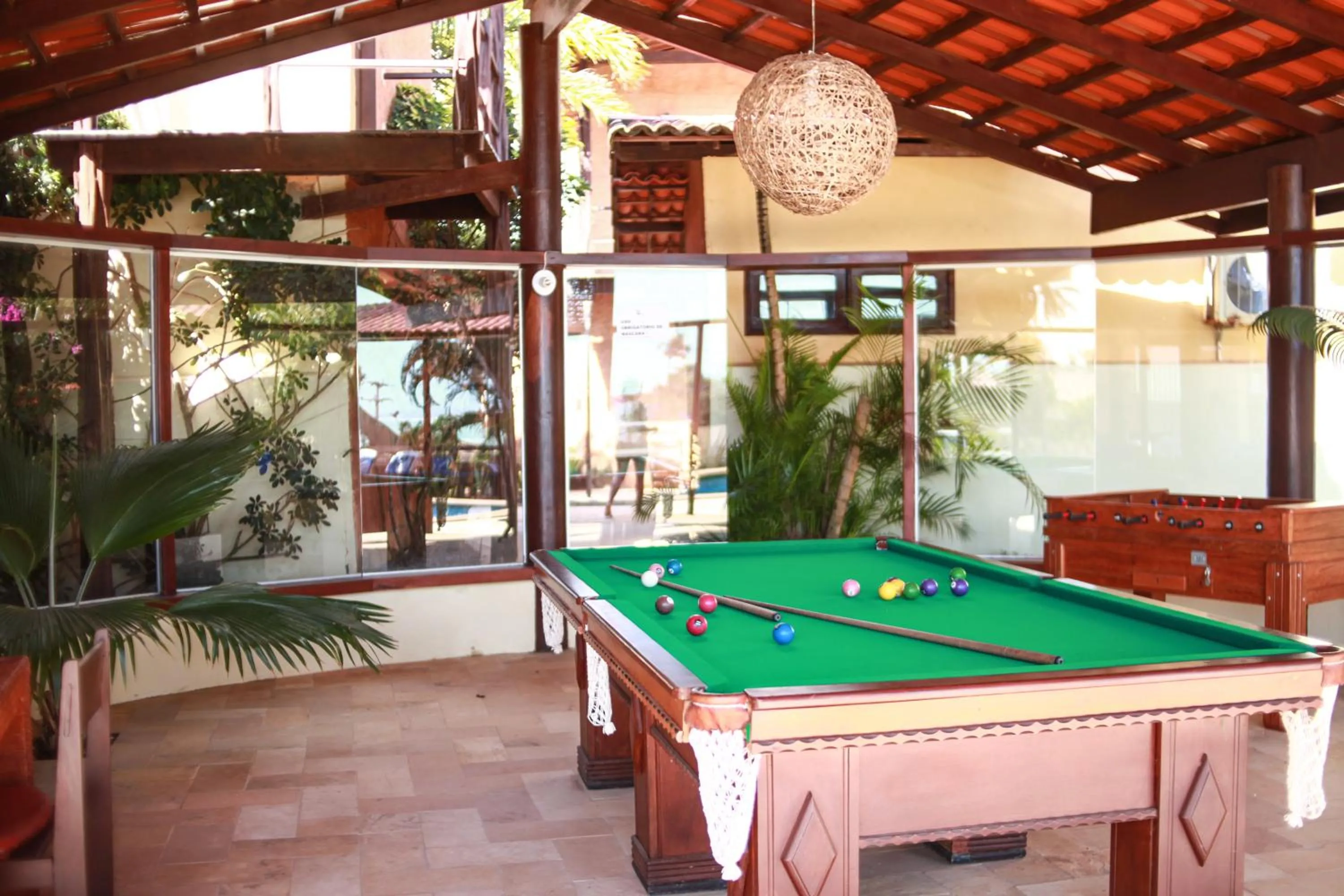 Game Room in Pousada Corais do Sul