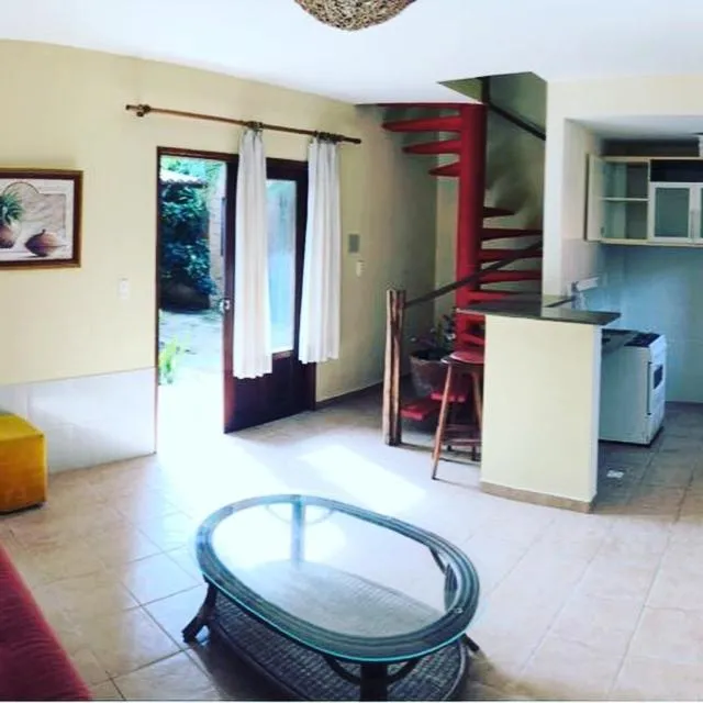 Kitchen or kitchenette in Pousada Corais do Sul