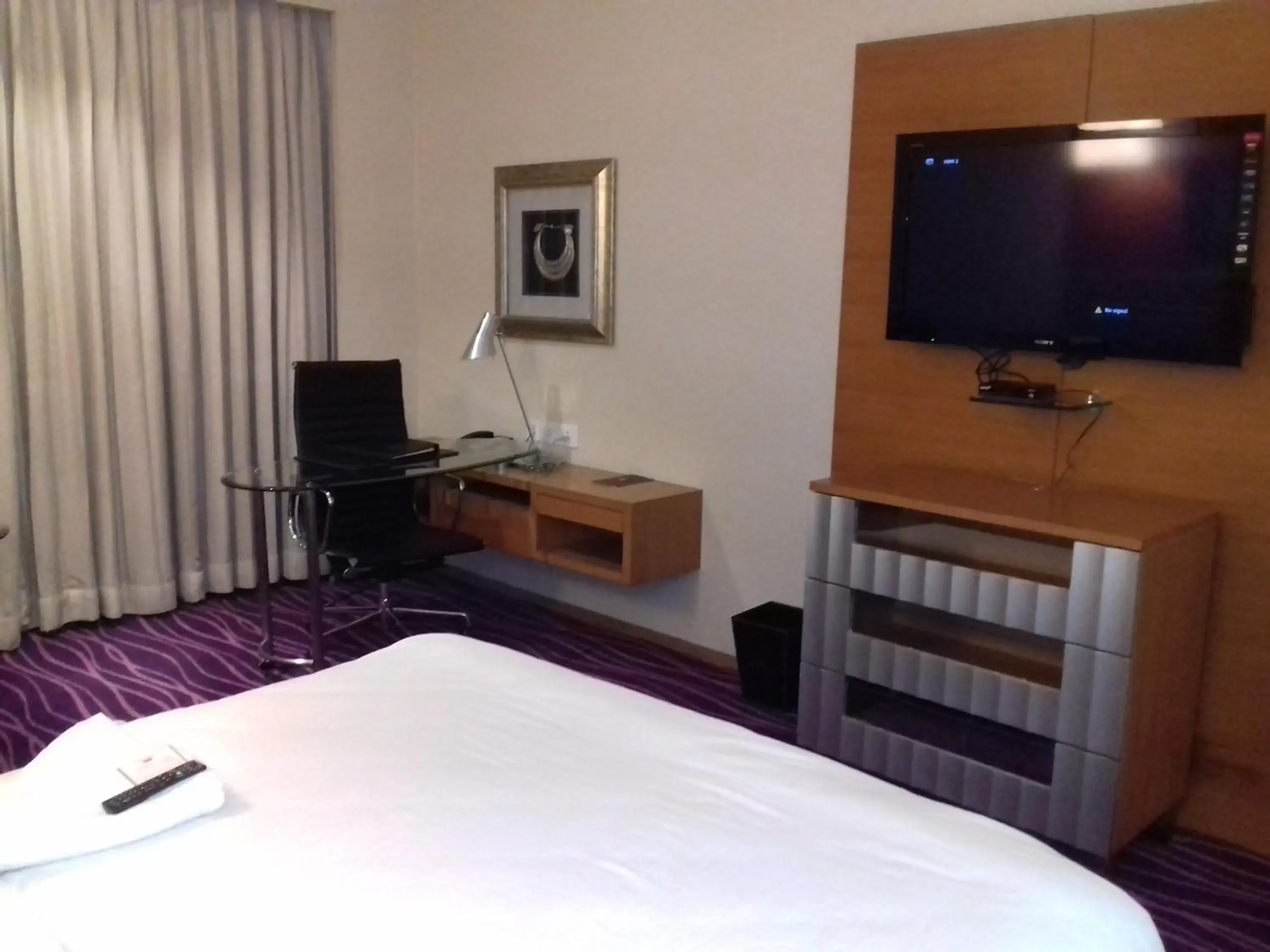 Bedroom, Bed in Orange Megastructure LLP Bedroom, Bed in Orange Megastructure LLP