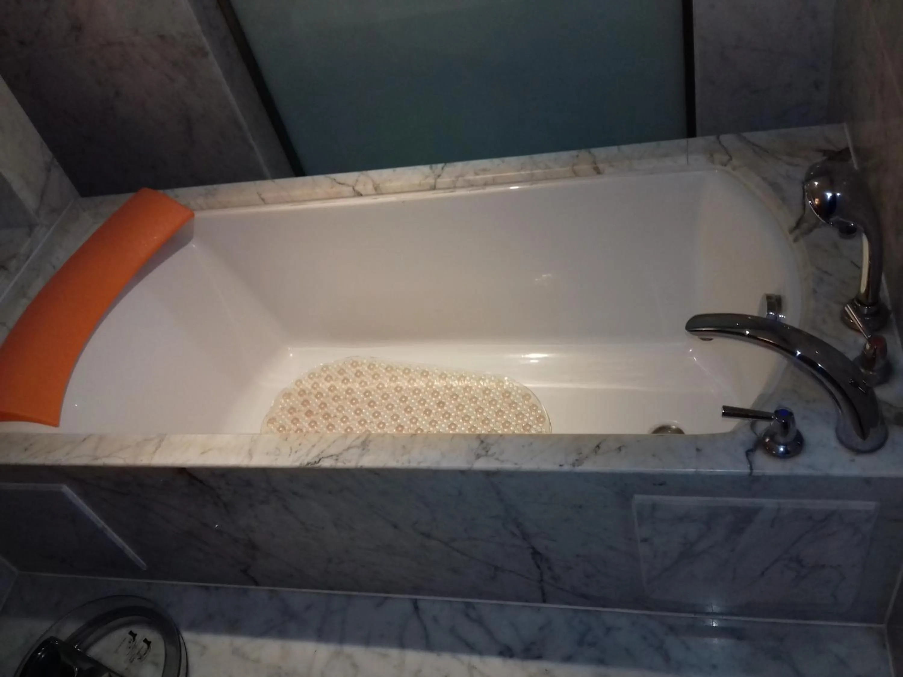 Bathroom in Orange Megastructure LLP