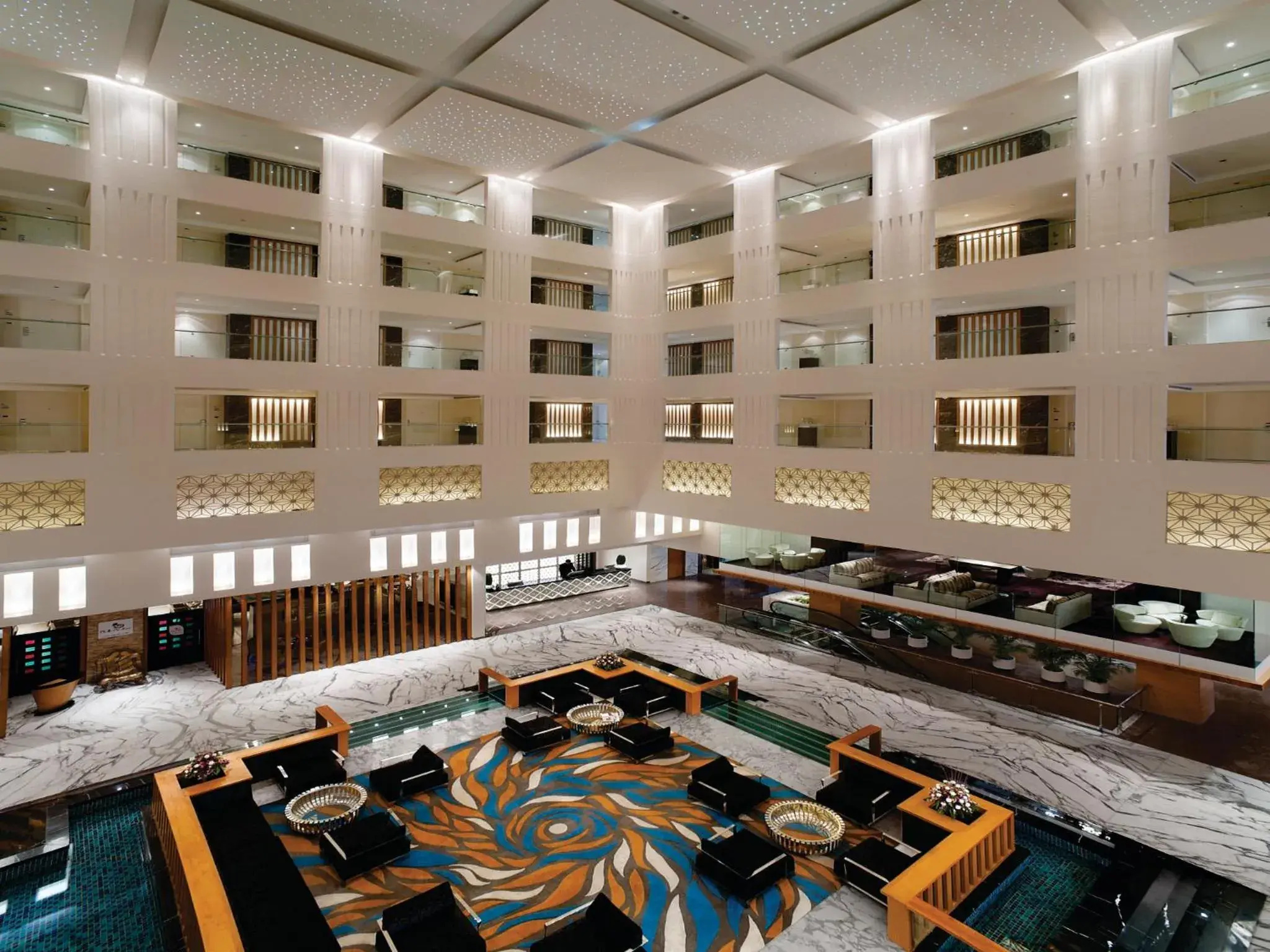 Lobby or reception in Orange Megastructure LLP Lobby or reception in Orange Megastructure LLP