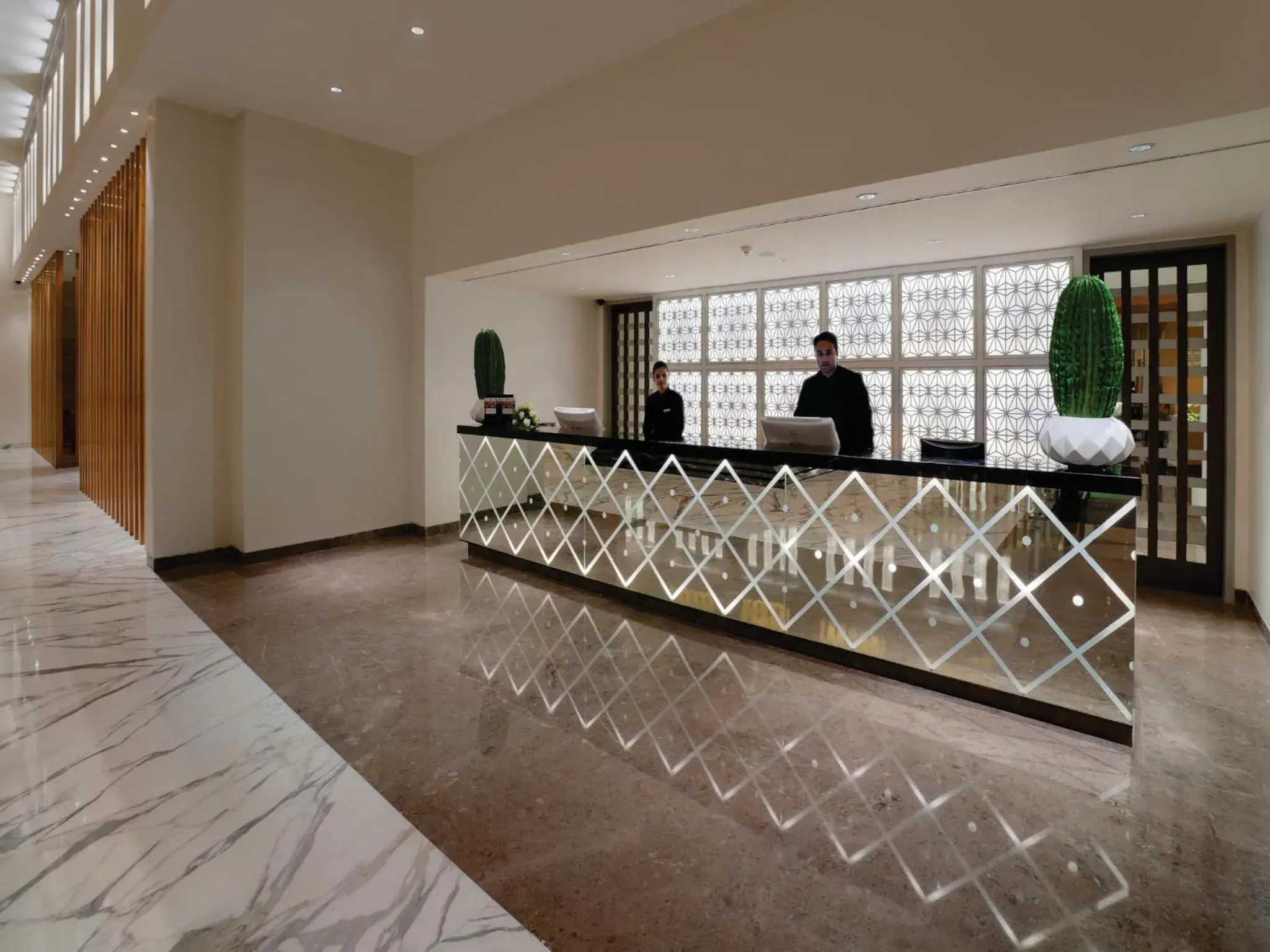 Lobby or reception in Orange Megastructure LLP Lobby or reception in Orange Megastructure LLP