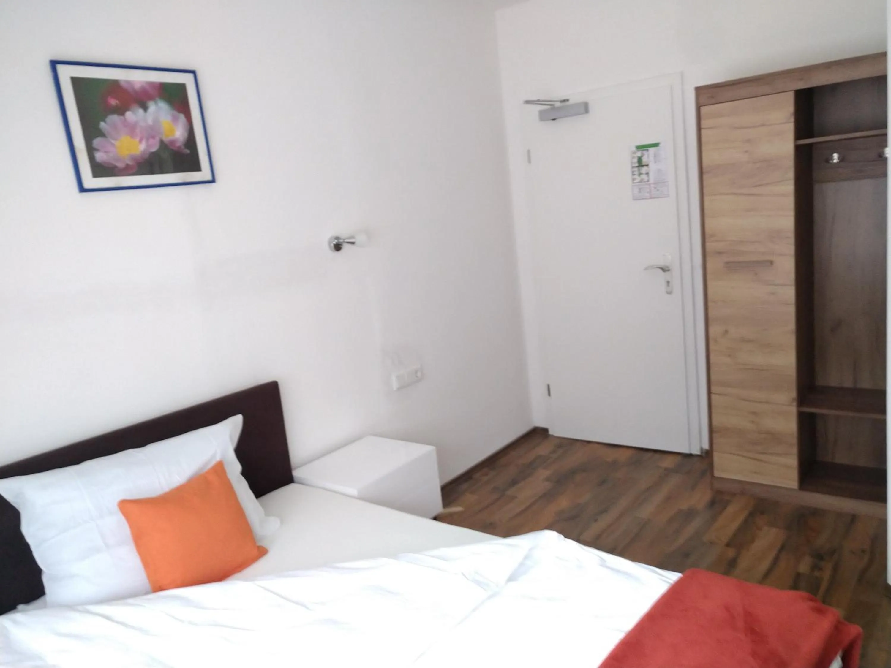 Bed in Hotel Zentrum