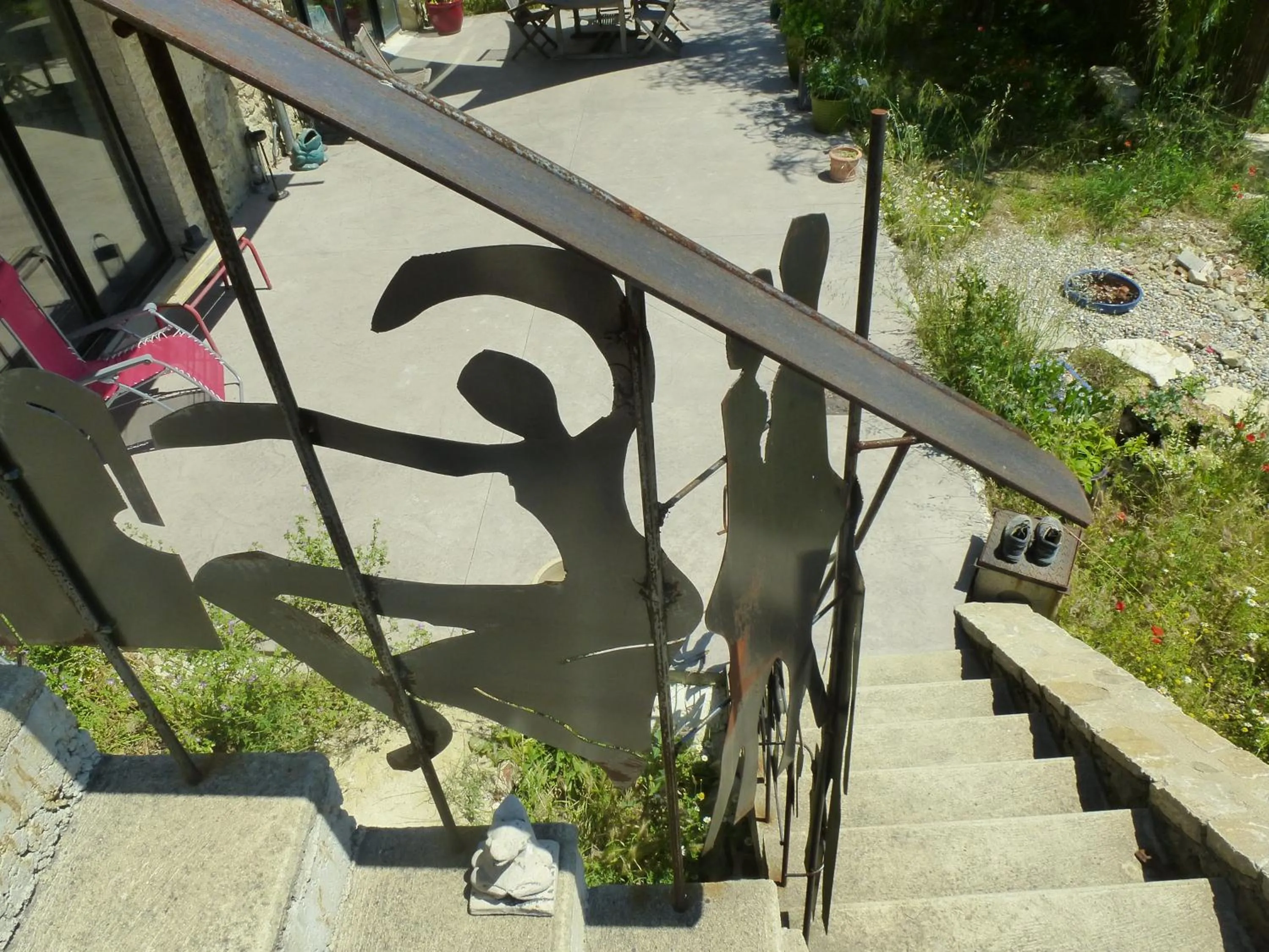 Garden view in tempepailla