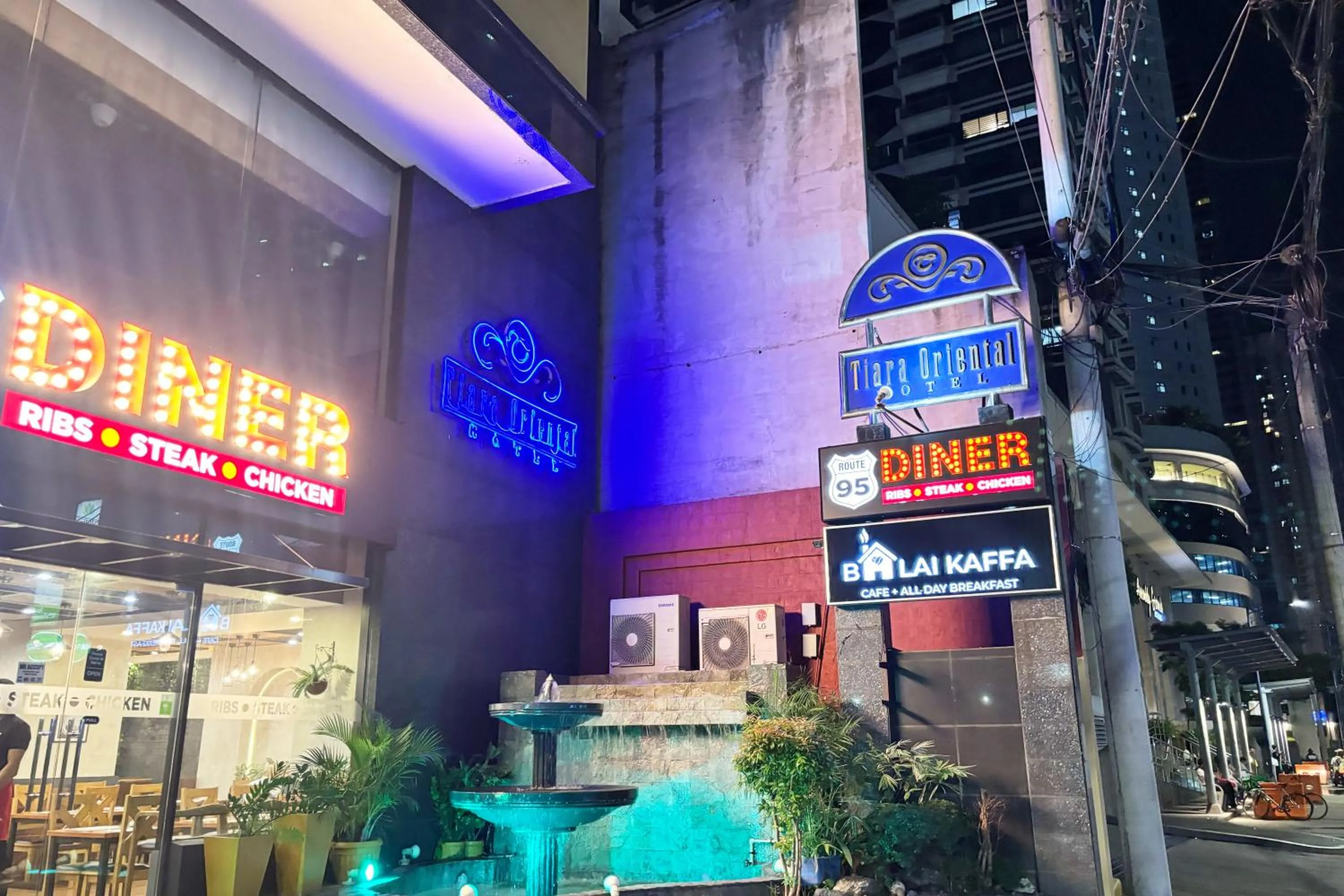 Property building in Tiara Oriental Hotel Makati powered by Cocotel