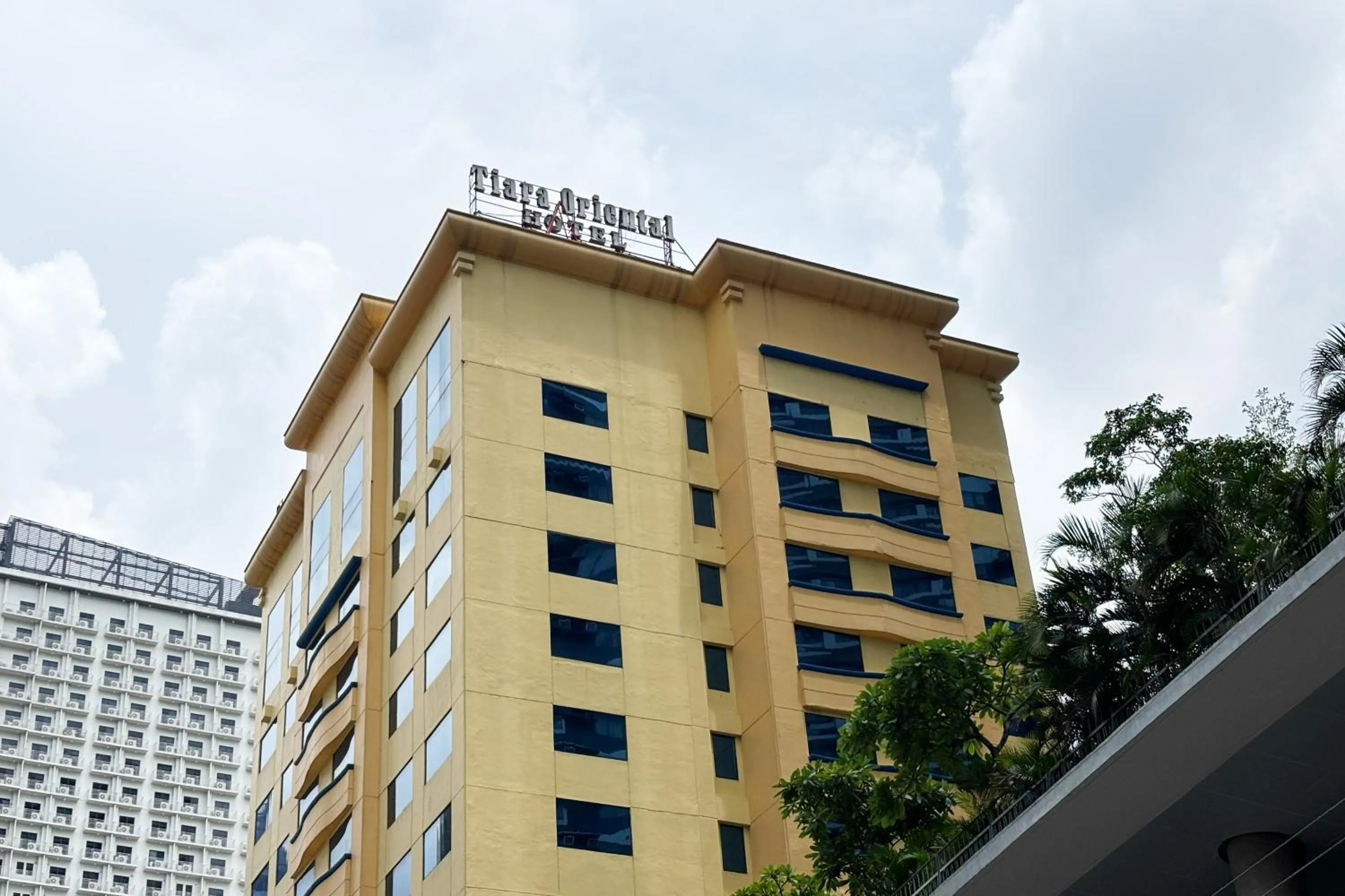 Property building in Tiara Oriental Hotel Makati powered by Cocotel