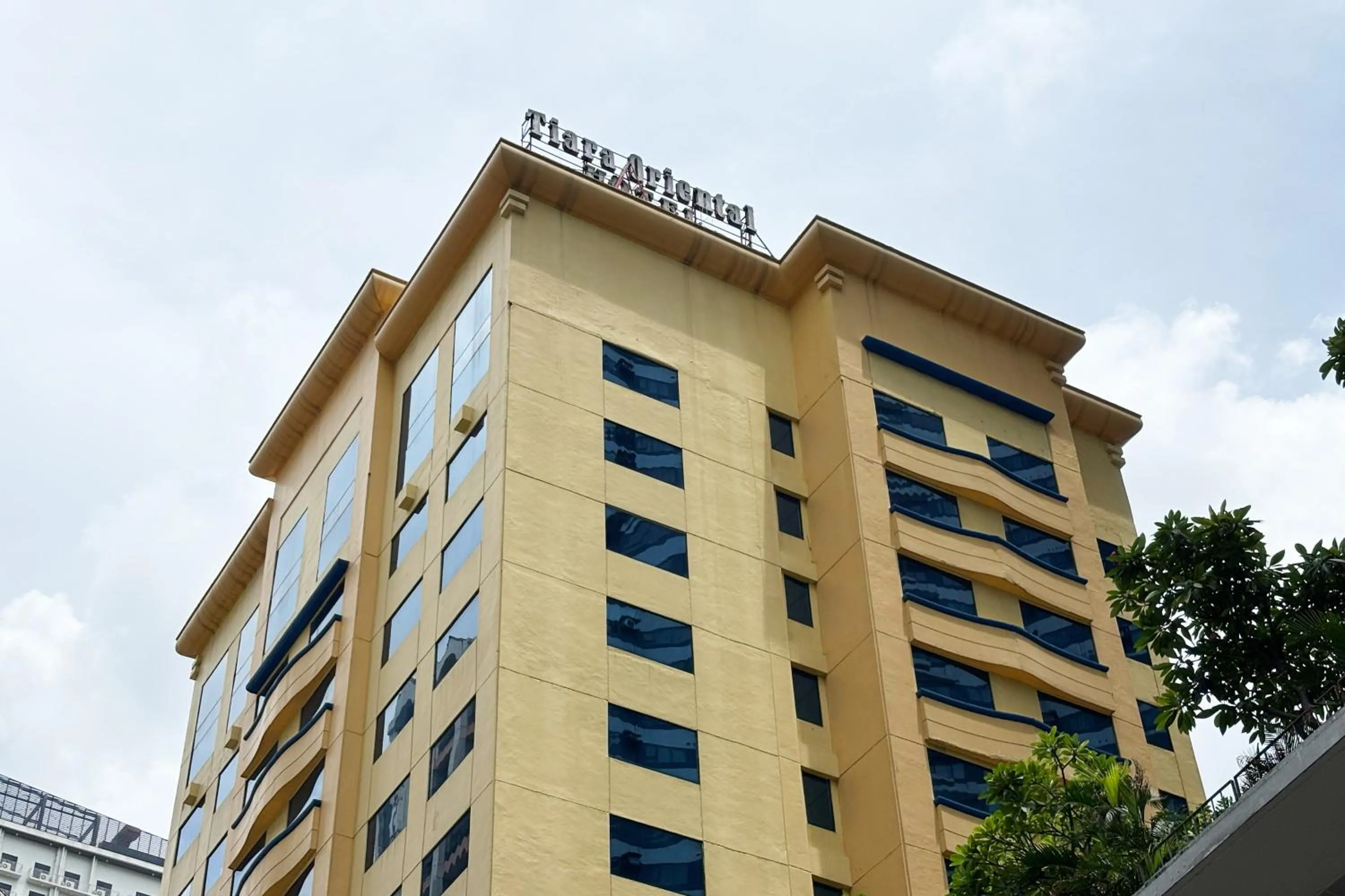 Property building in Tiara Oriental Hotel Makati powered by Cocotel