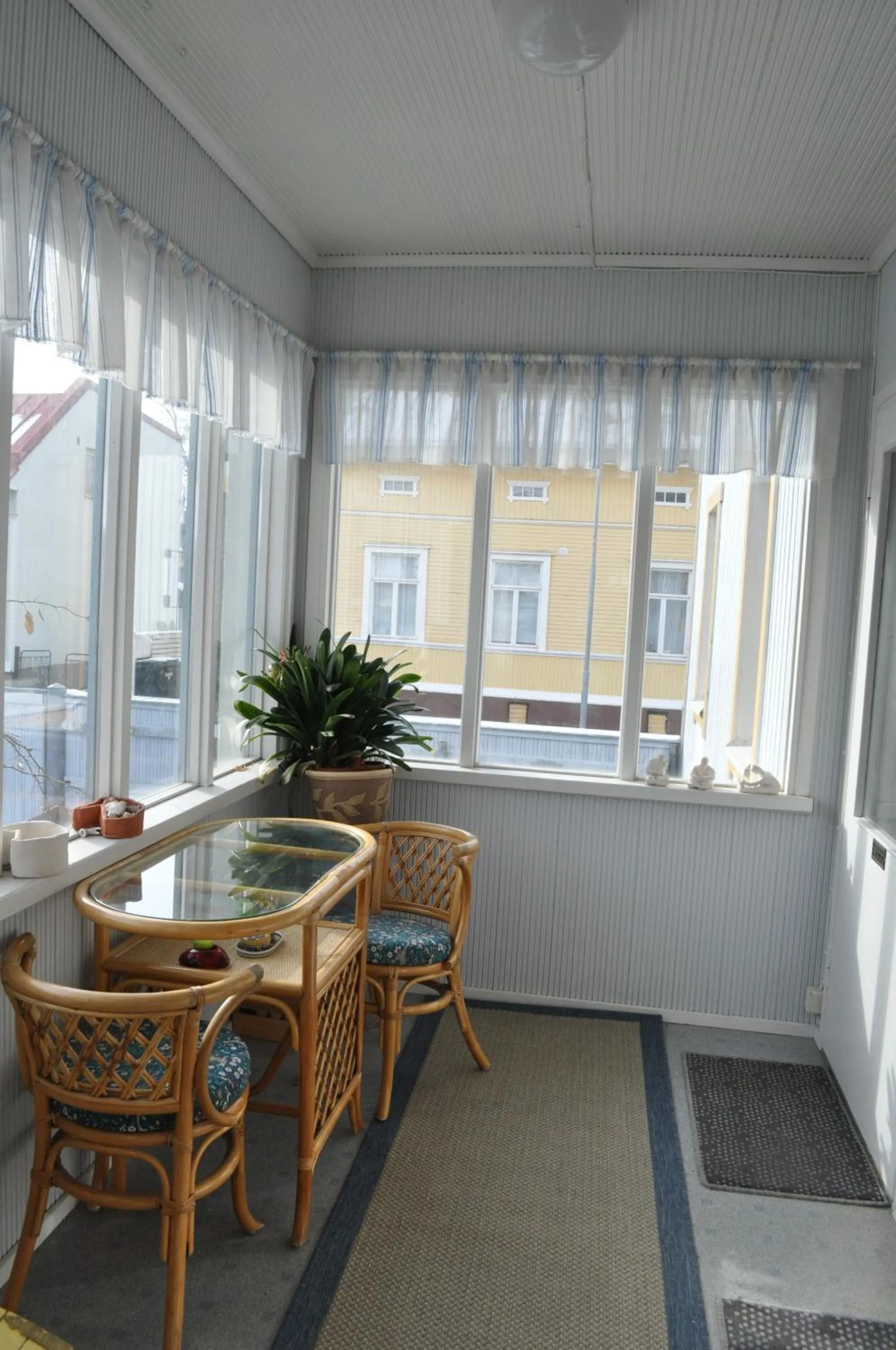 Balcony/Terrace in Apartment Hotel Kuukkarin Kortteeri