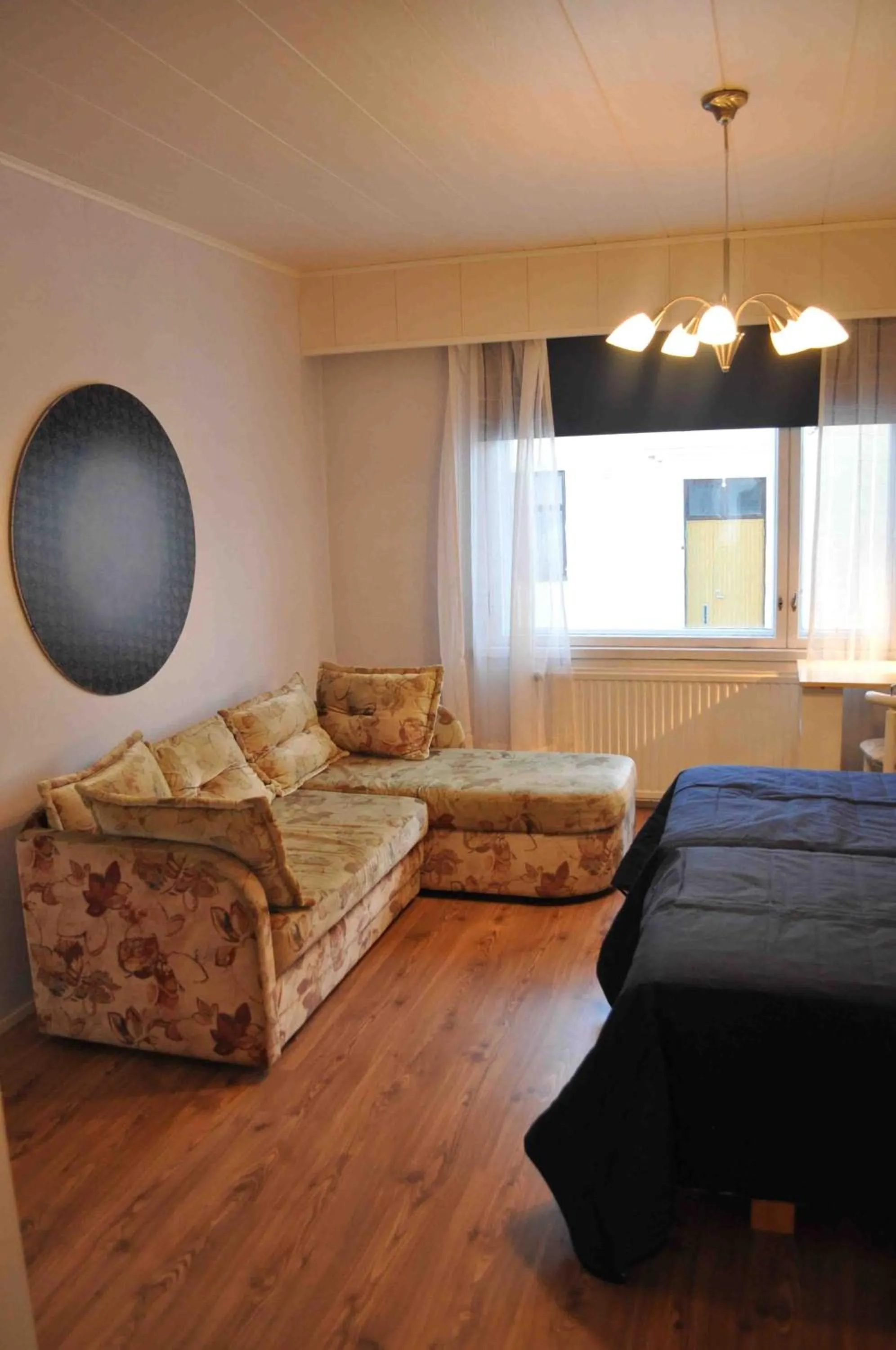 Bedroom, Bed in Apartment Hotel Kuukkarin Kortteeri