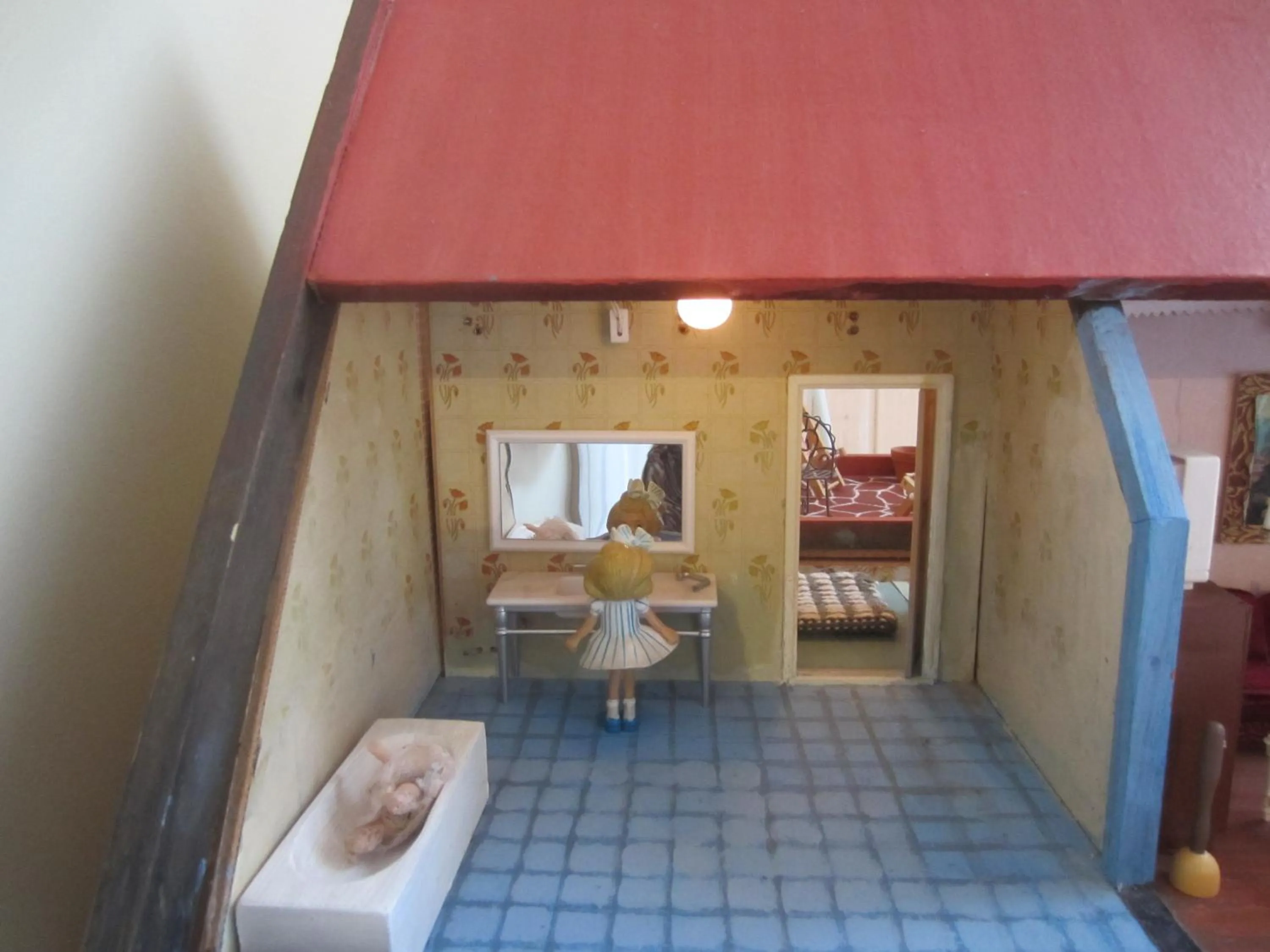 Decorative detail, Bed in Apartment Hotel Kuukkarin Kortteeri