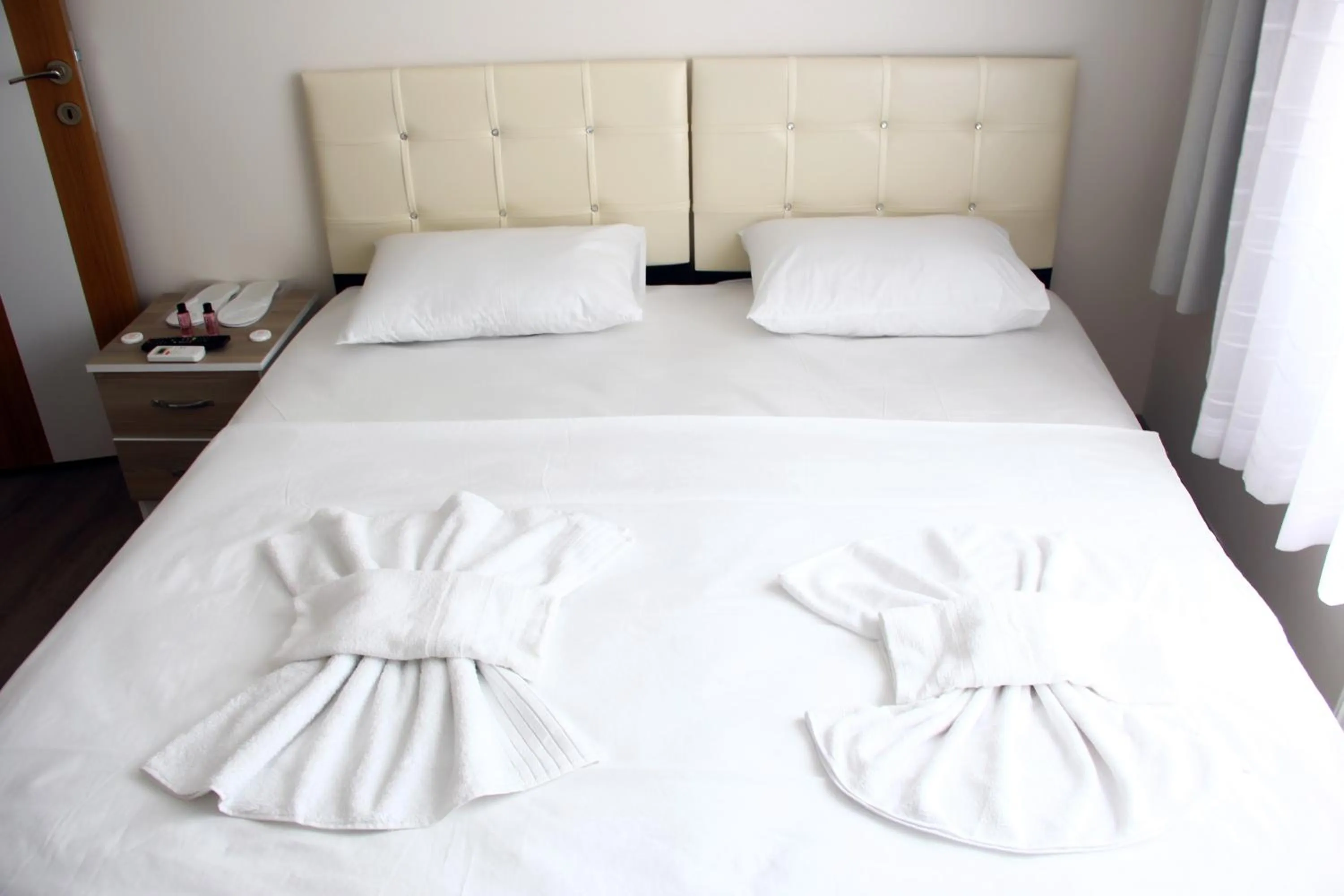 Bed in Marpalace Hotel