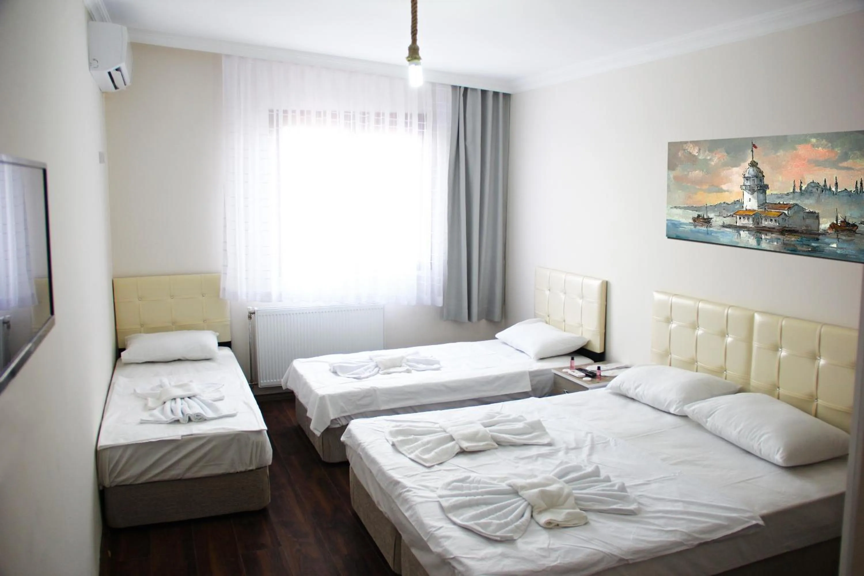 Bed in Marpalace Hotel