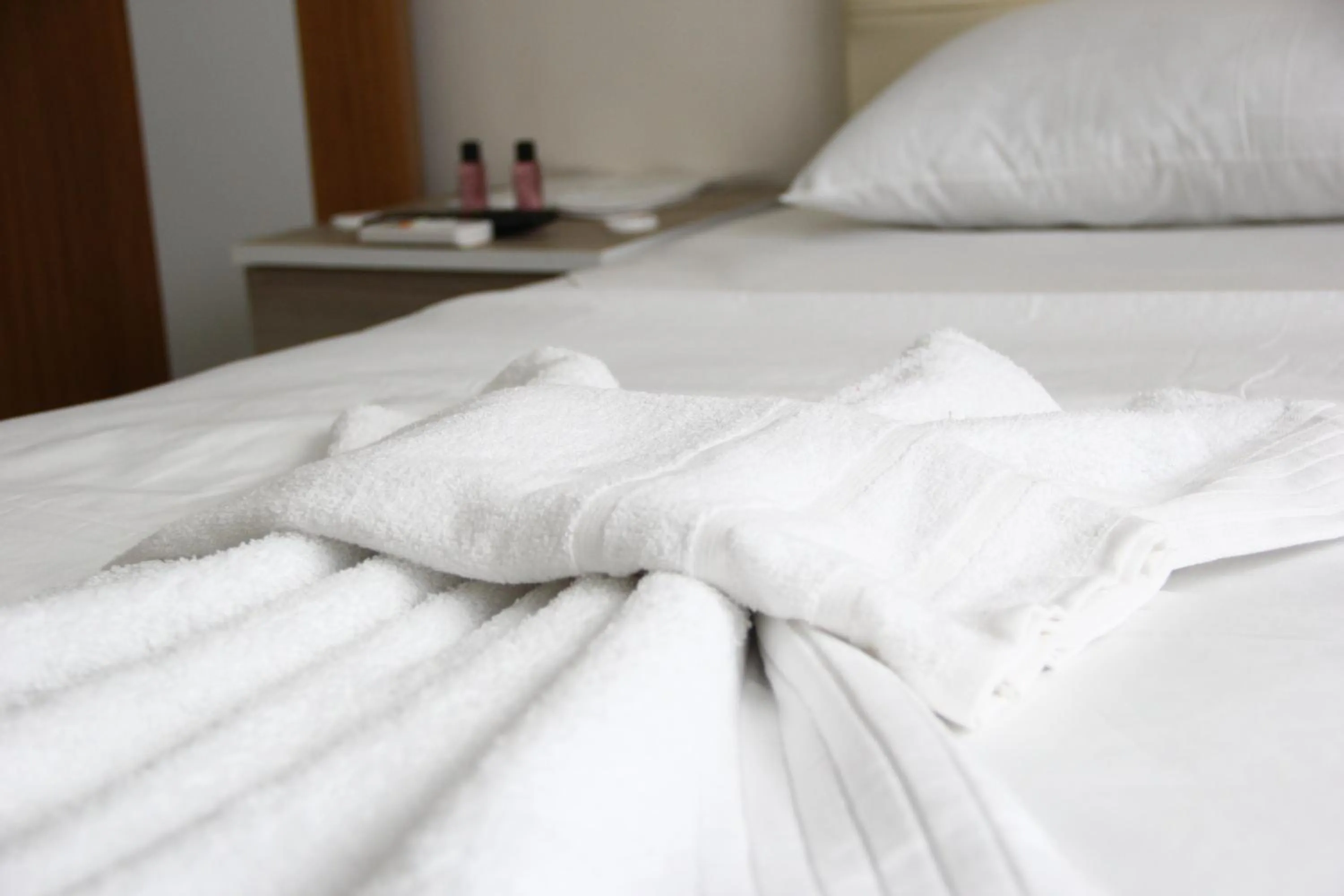 Bed in Marpalace Hotel