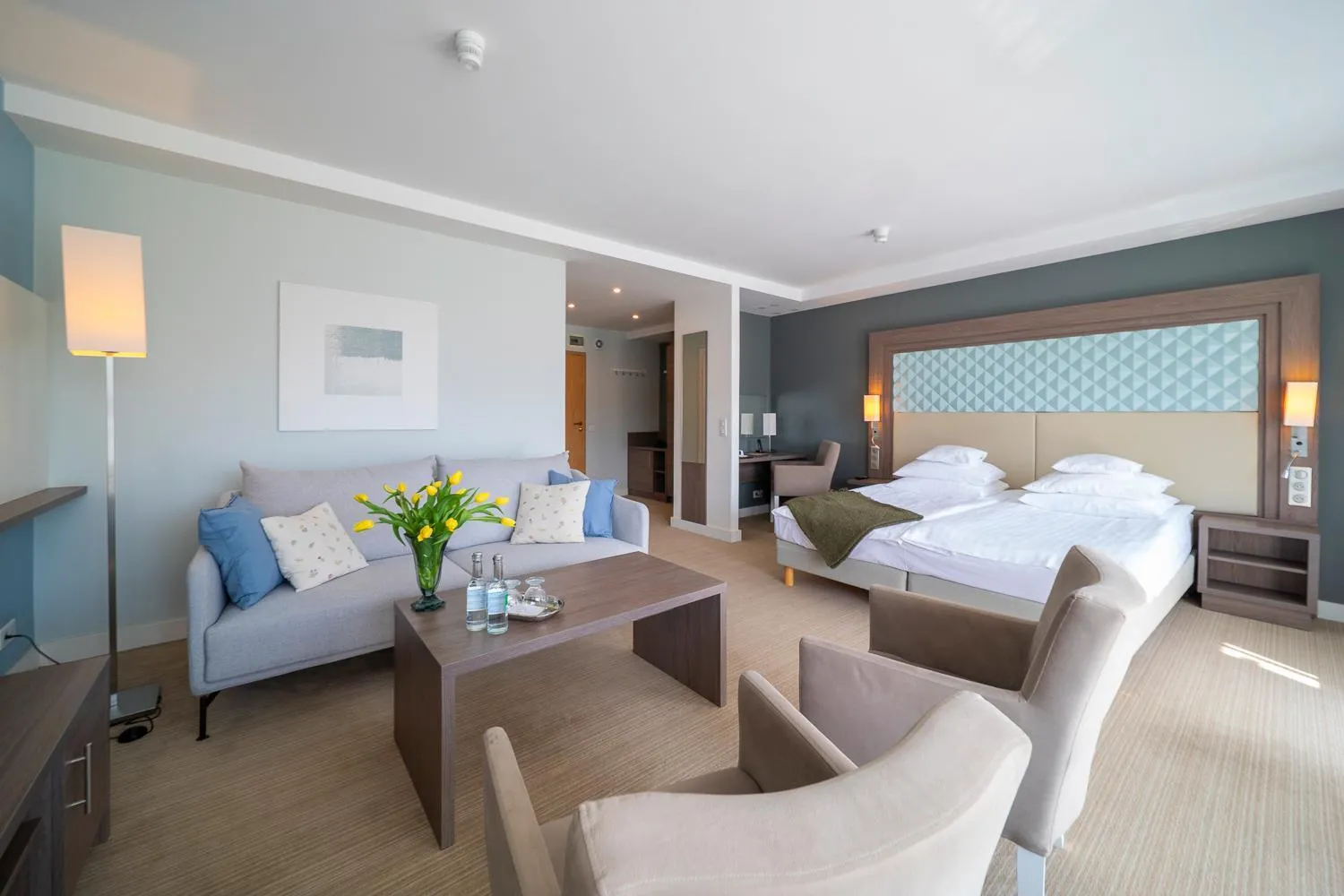 Bed in Hotel Perła Południa