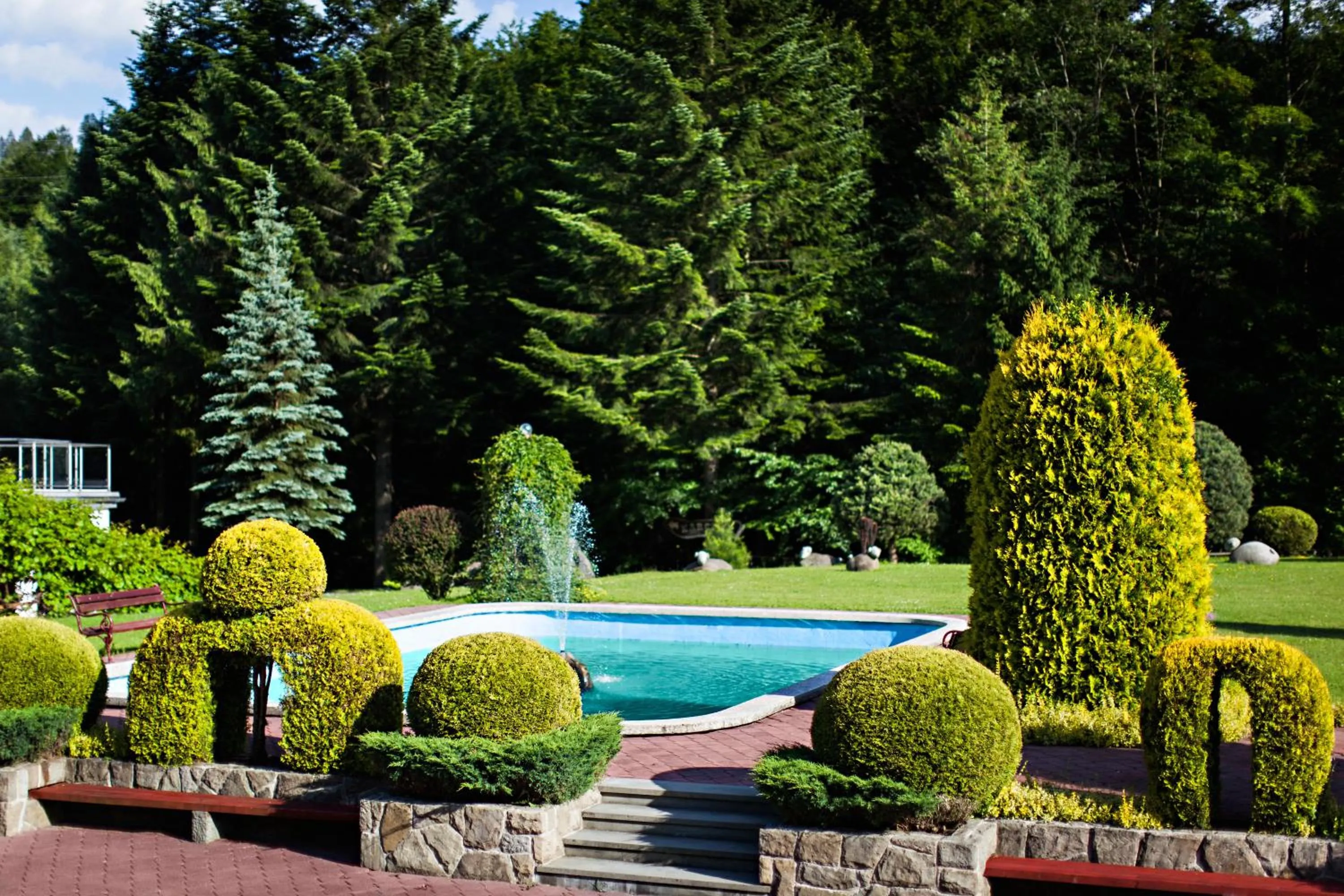 Garden in Hotel Perła Południa