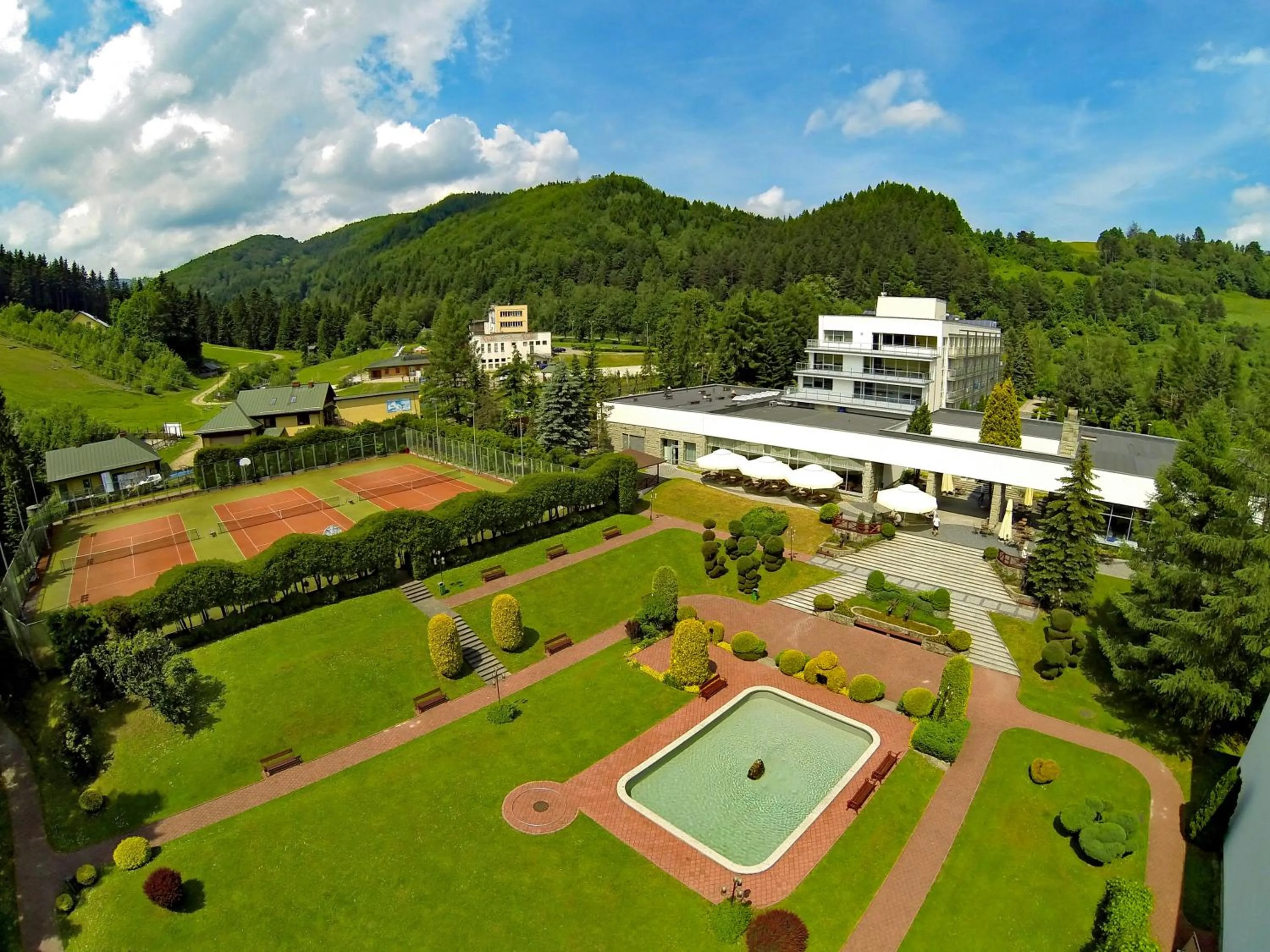 Patio in Hotel Perła Południa