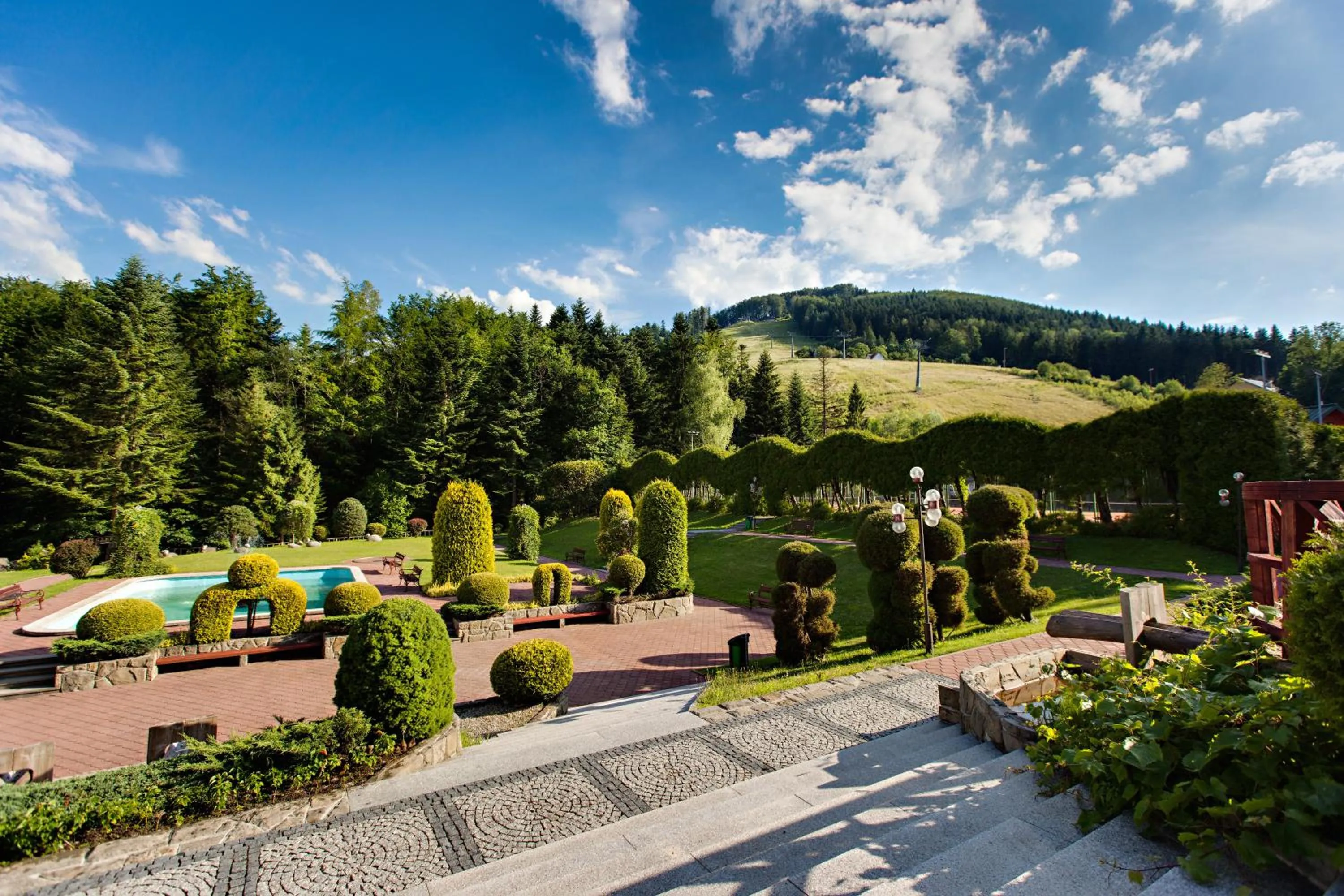 Garden in Hotel Perła Południa