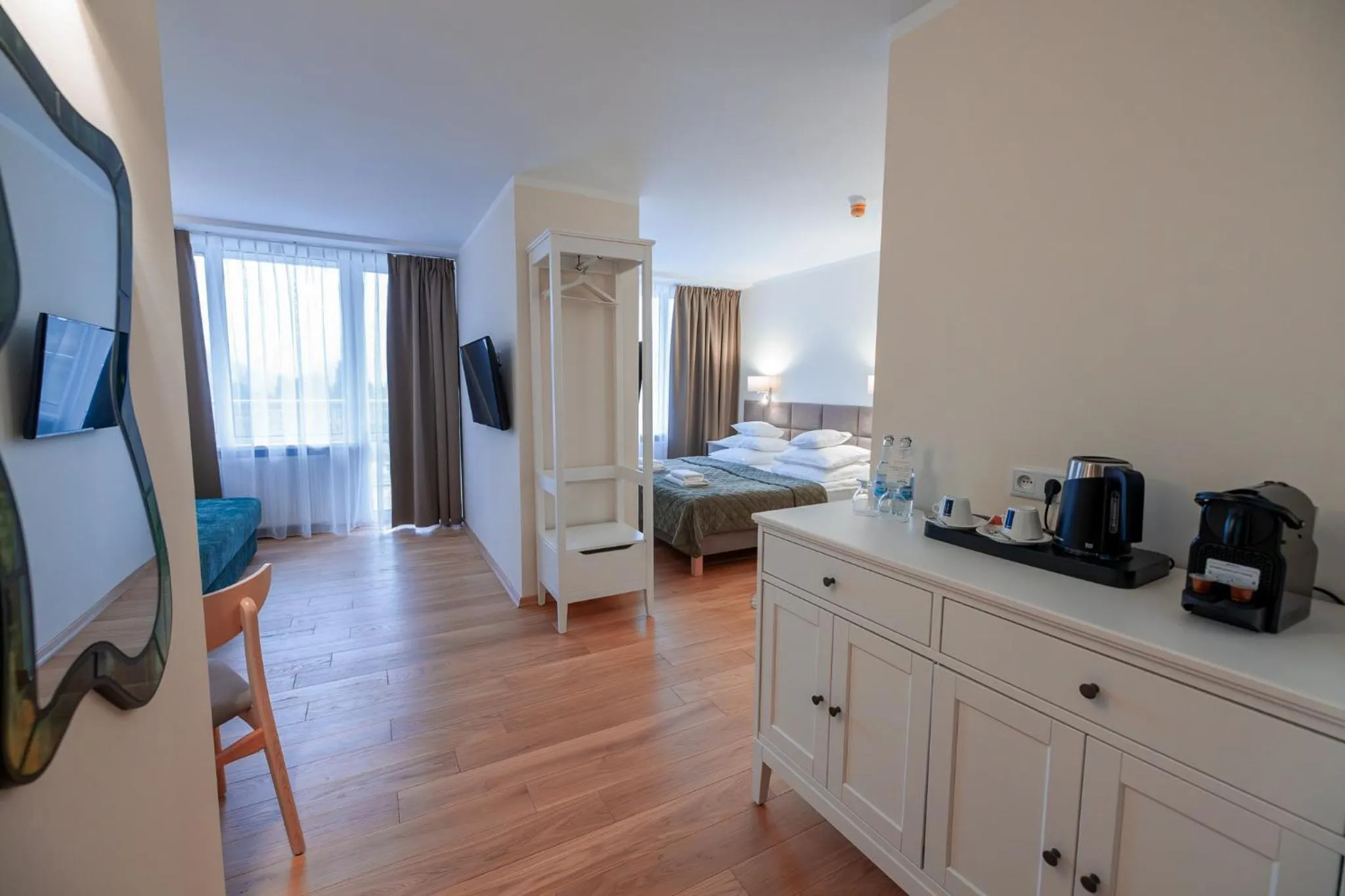 Bed in Hotel Perła Południa