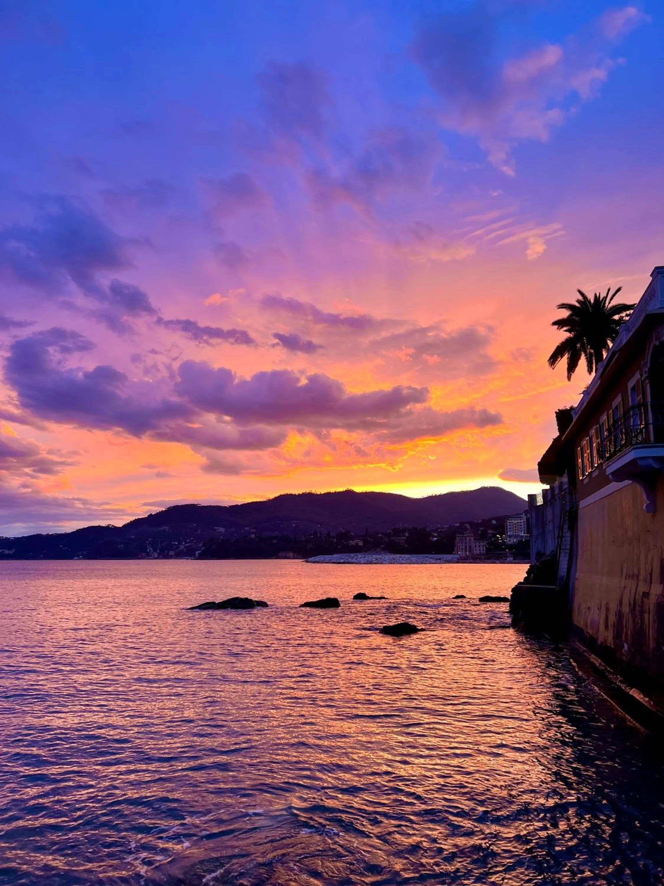 Sunset in B&B Ladidi