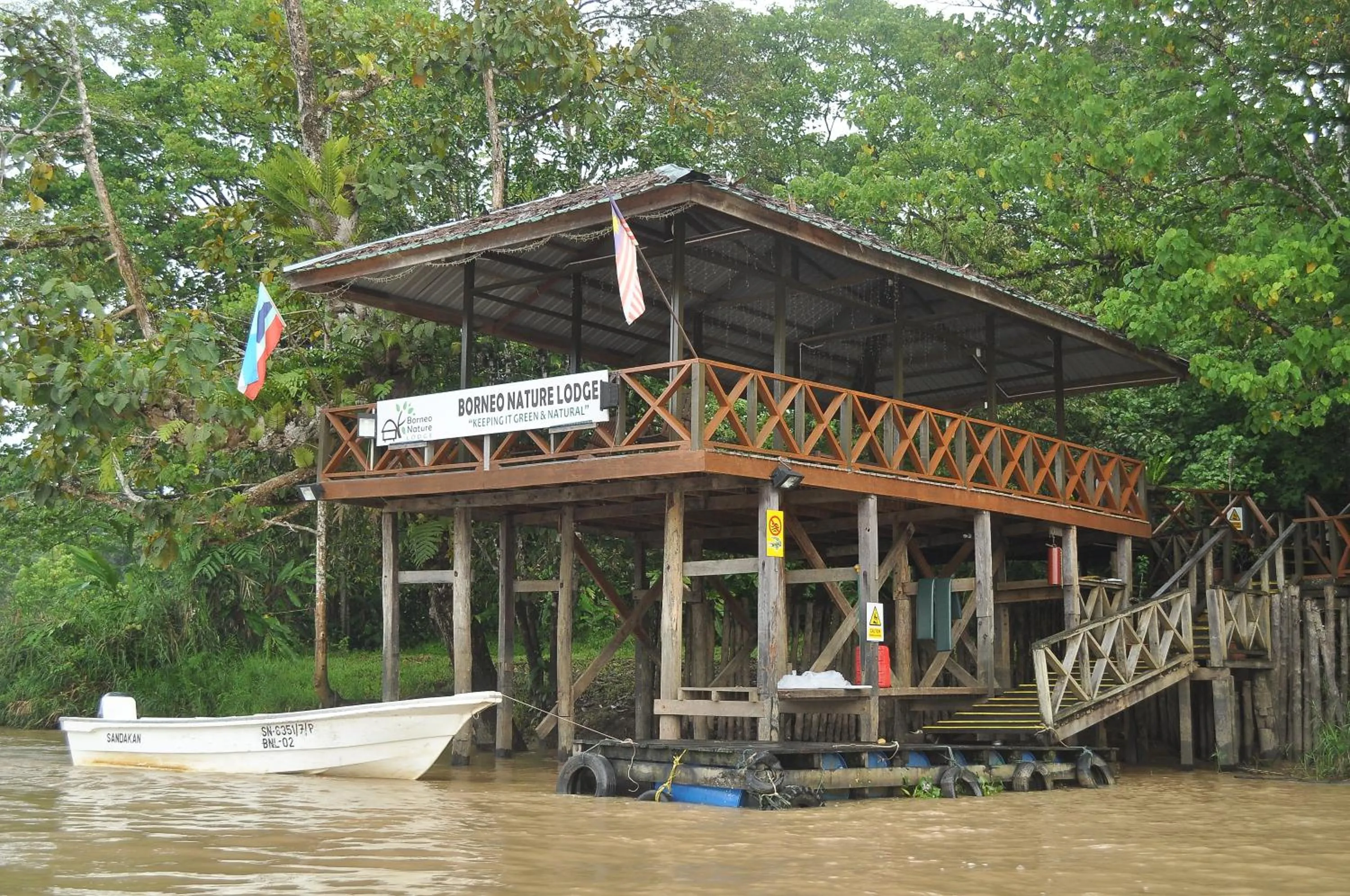 Property building in Borneo Nature Lodge